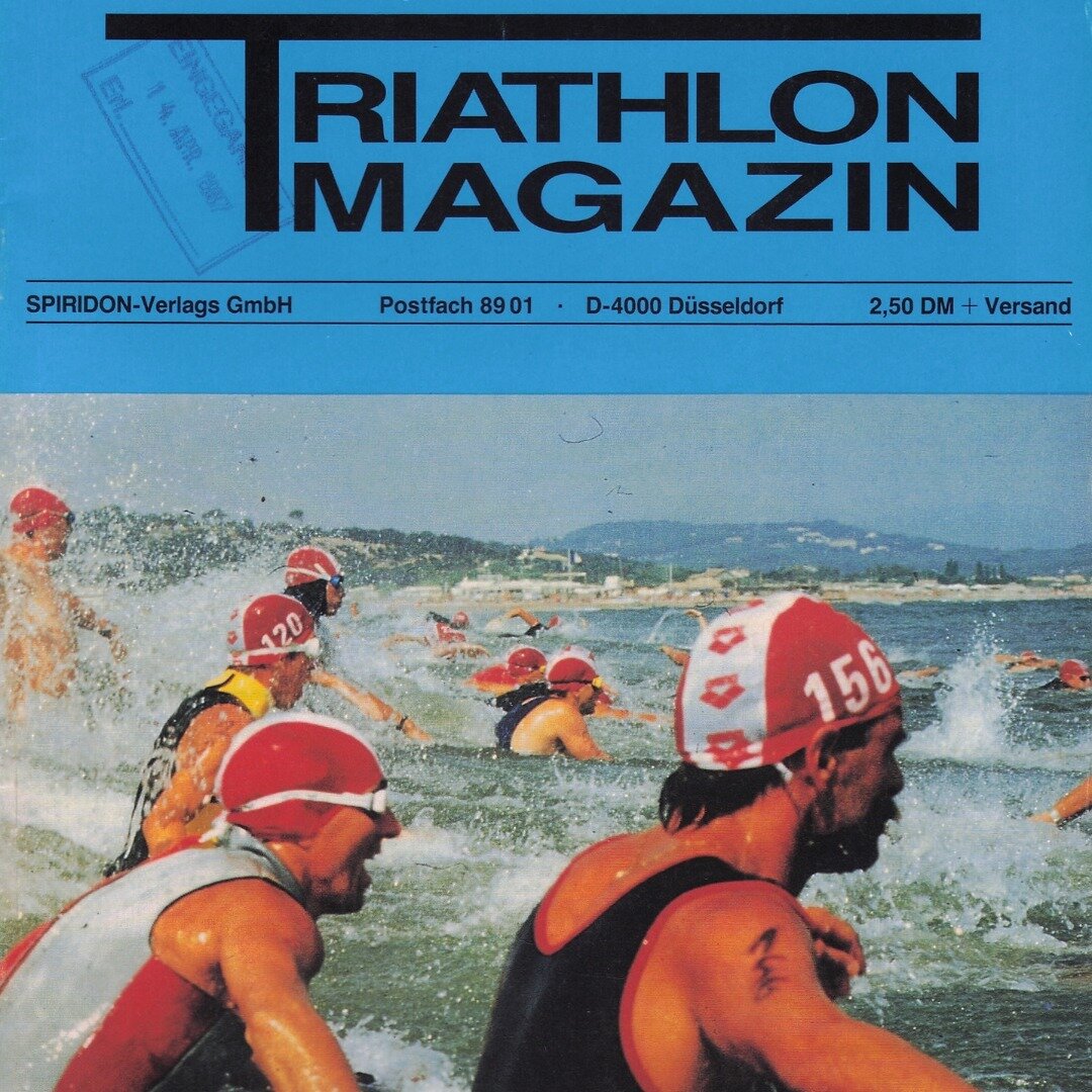 I picked up some copies of Triathlon Magazin on eBay Kleinanzeigen recently. 

Triathlon was a German language magazine published by Spiridon Verlag between 1985 and 1997. 

From 1998 onwards the triathlon content was absorbed into Spiridon. The famo