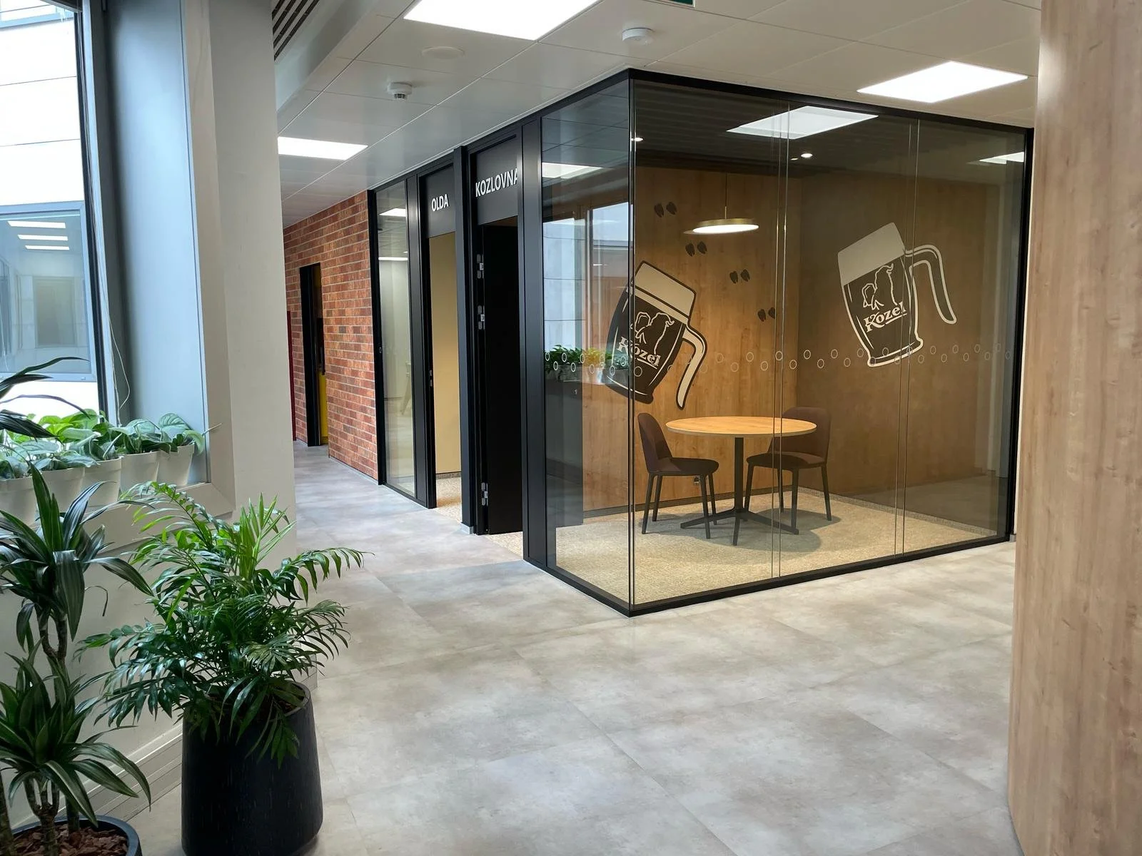 Plzeňský Prazdroj kanceláře, Nákupní galerie Myslbek, Praha