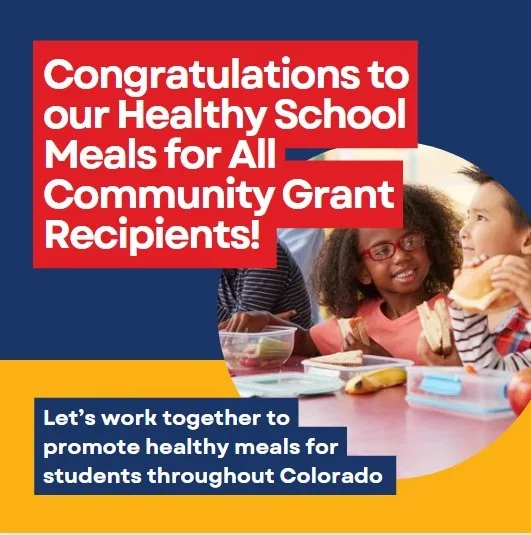 Healthy School Meals for All Campaign — Colorado Blueprint to End Hunger