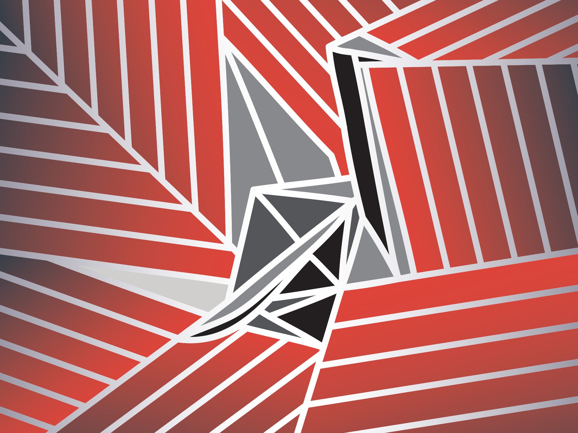 Origami Paper Crane Textile Design for Cycling Activewear Client Les Poursuivants, Jersey City, NJ