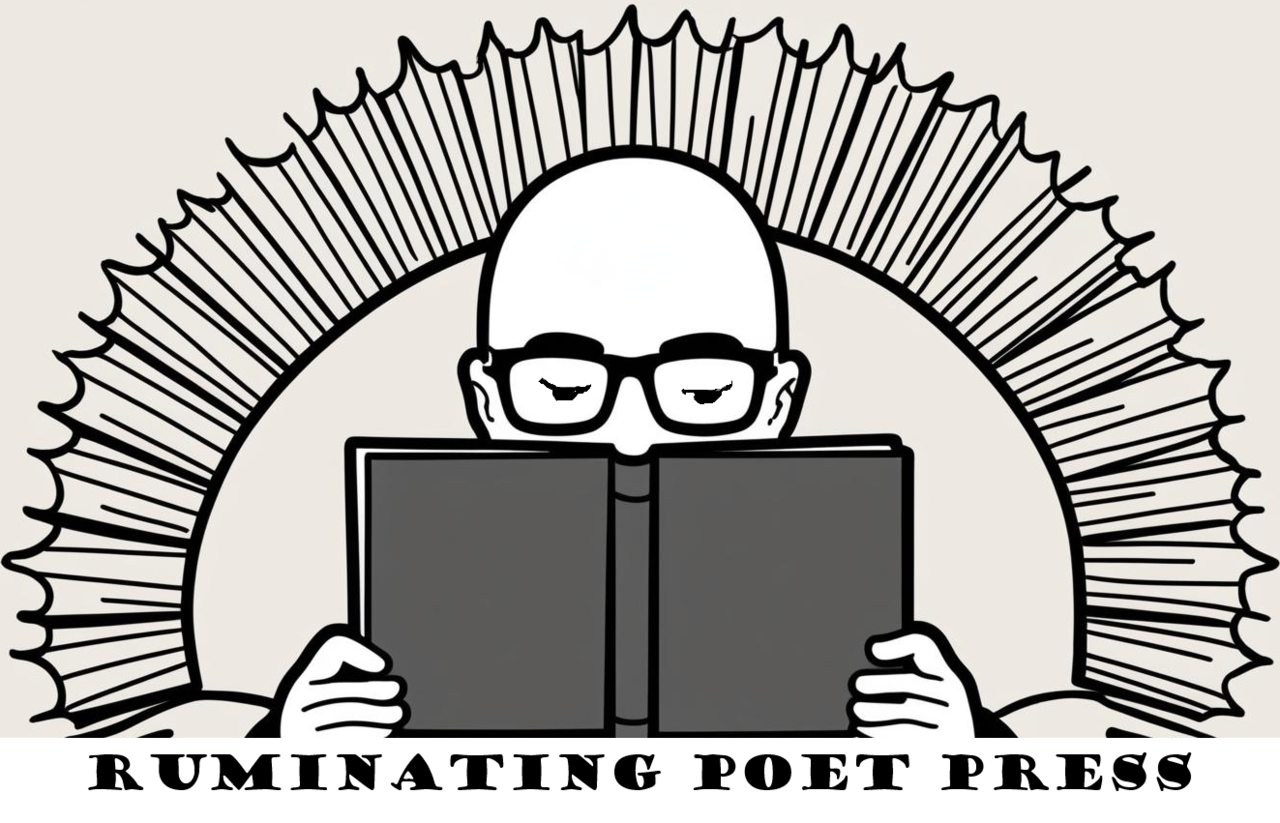 The logo for Ruminating Poet Press.