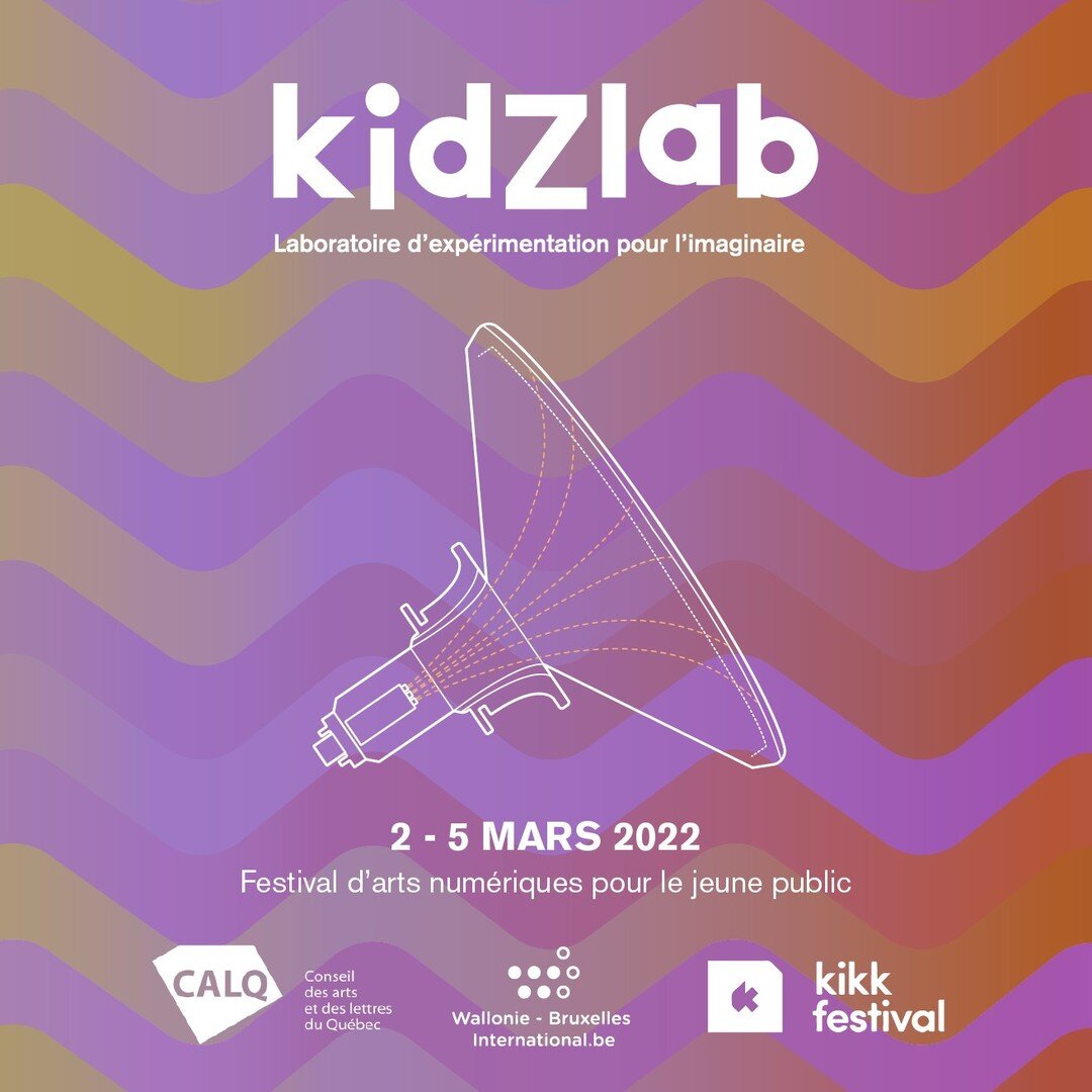 Retrouvez la cinqui&egrave;me &eacute;dition de notre KidZlab 2022 - Festival d'arts num&eacute;riques pour le jeune public du 2 au 5 mars 2022!
🎇
D&eacute;couvrez gratuitement &agrave; perte de signal les installations interactives de Constanza Pi&