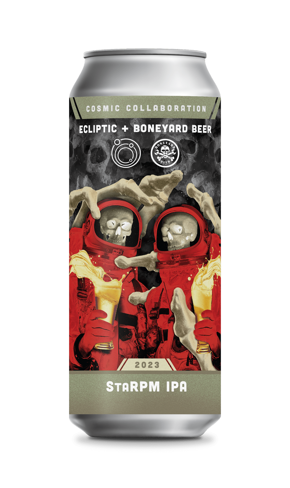 Ecliptic Brewing + Boneyard Beer collab STARPM IPA — New School Beer