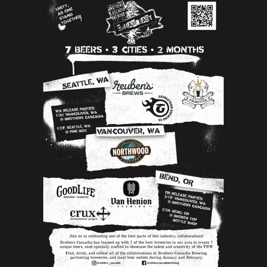 Brothers Cascadia 3rd annual Collabuary celebration — New School Beer