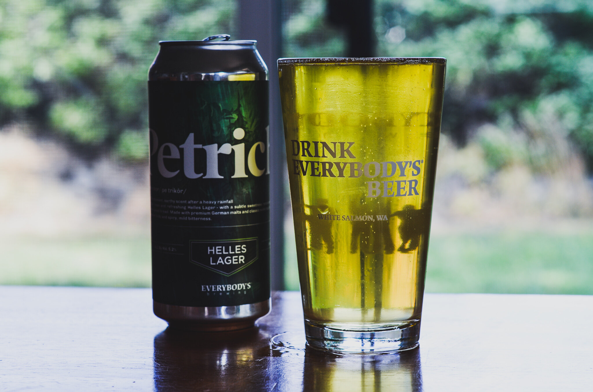 Eveyrbody's Brewing Petrichor Helles Lager Poured.jpg