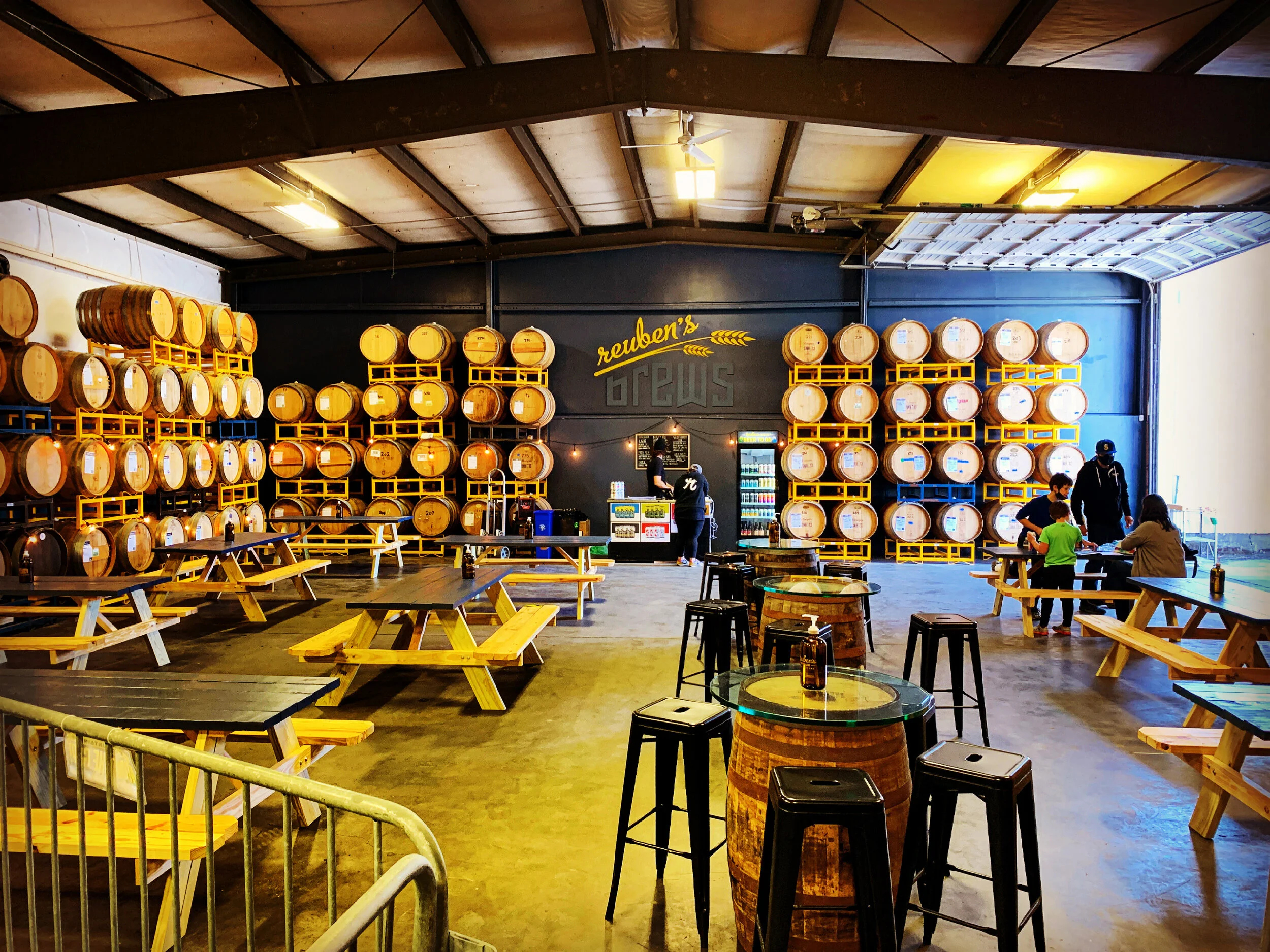 Reuben’s Brews Barrel House taproom opens — New School Beer + Cider