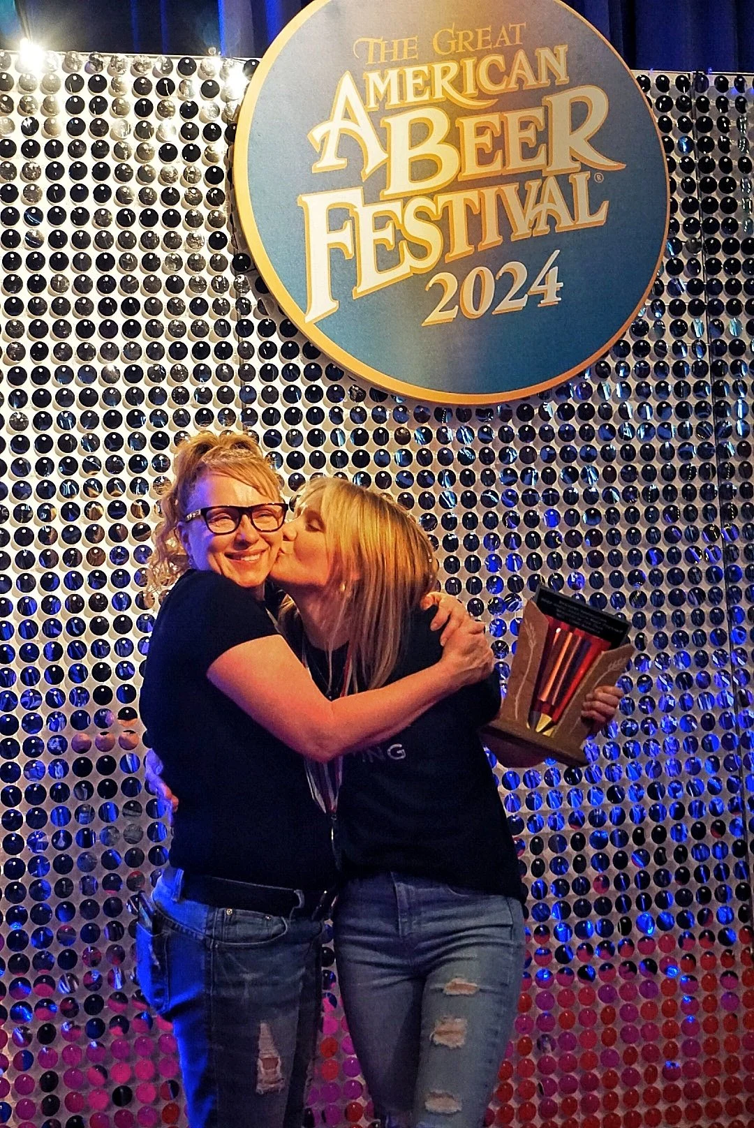 Tonya Cornett and Whitney Burnside brewer 2024 GABF great American beer festival.jpg