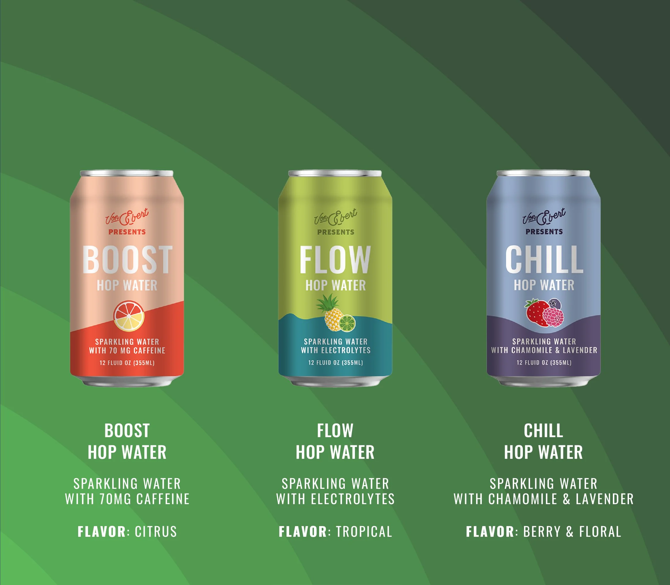 Von Ebert launches Non-Alcoholic Hop Water series in cans