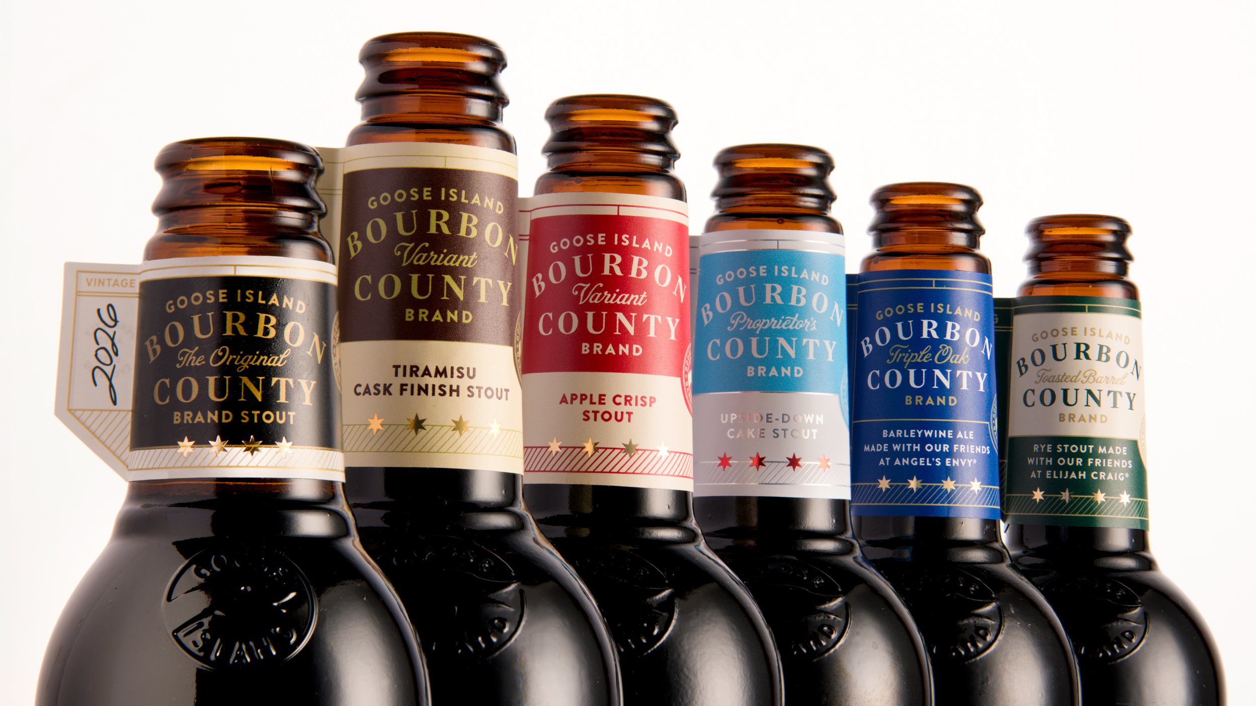 Goose Island reveals 2026 Bourbon County Stout Lineup  