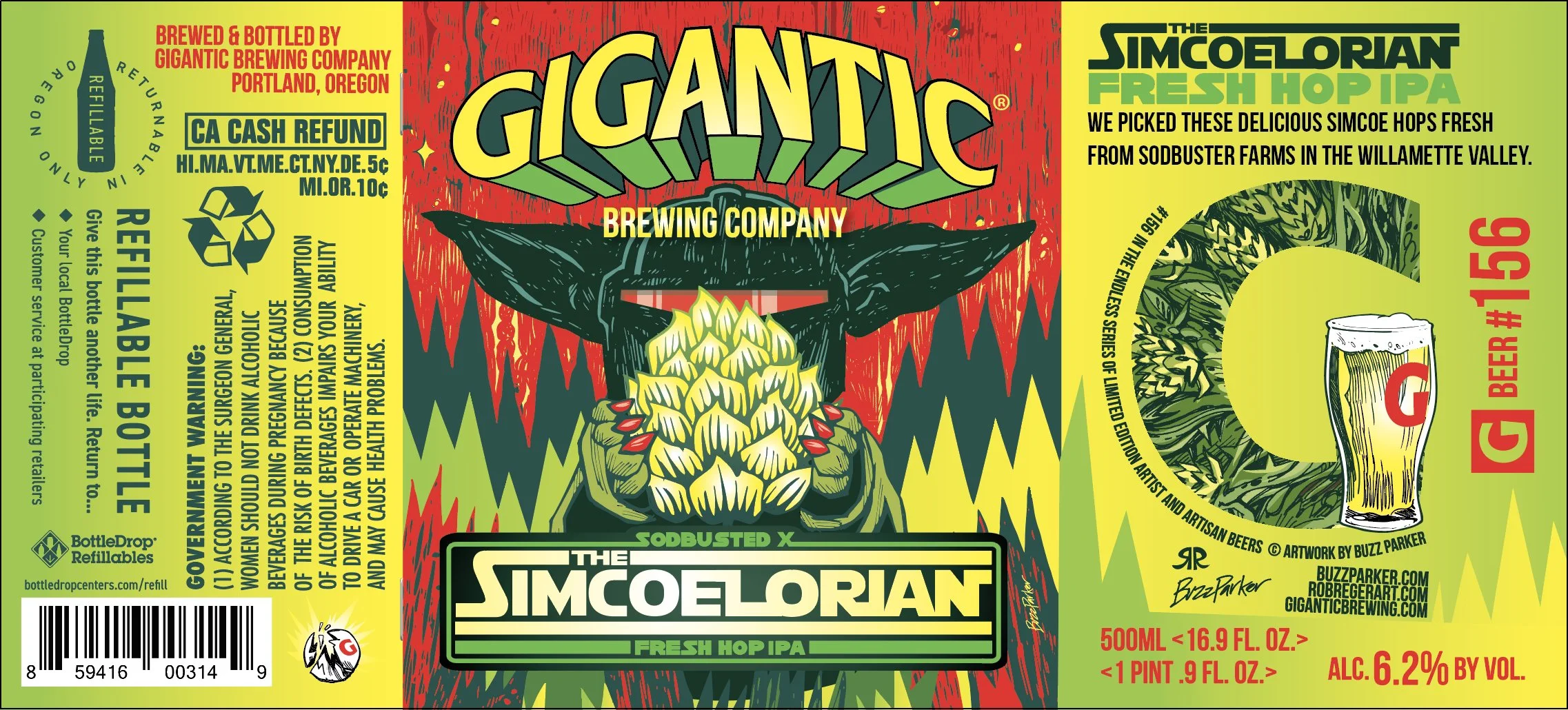 Gigantic Brewing releasing 4 Fresh Hop beers this year — New School Beer + Cider