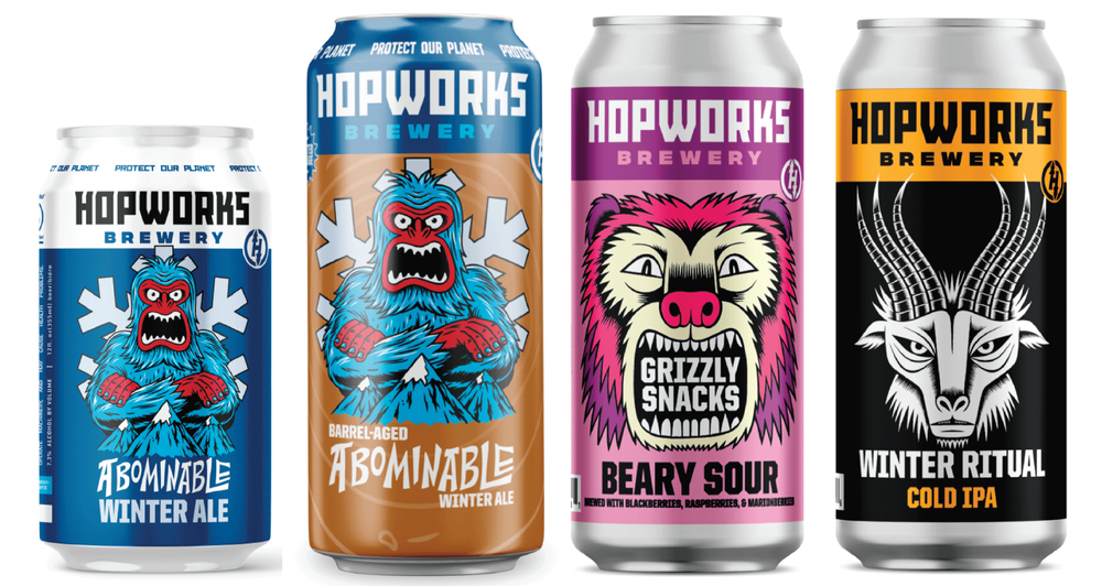 Hopworks Brewery releases 4 Winter Seasonals — New School Beer + Cider