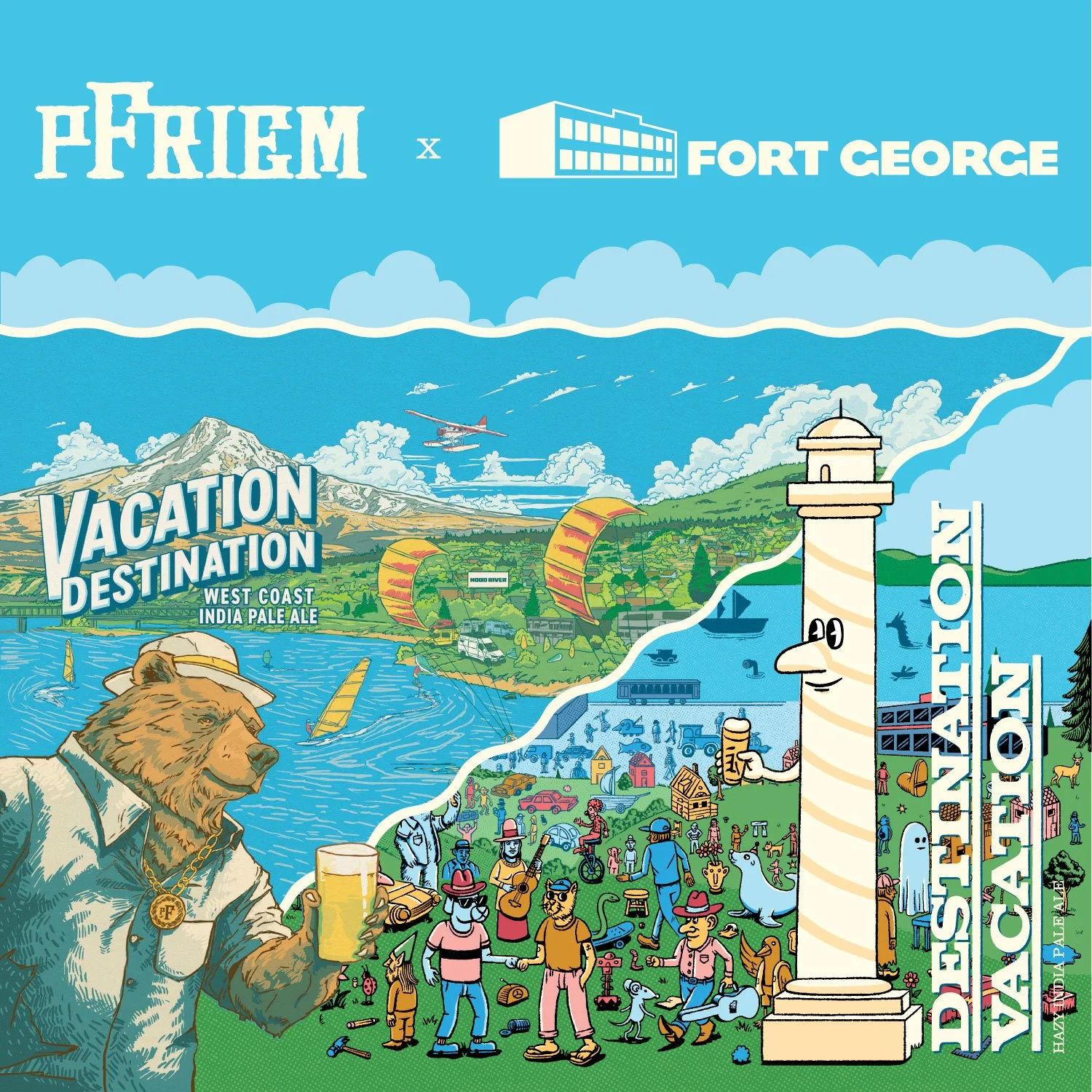 pFriem and Fort George collaboration yields two takes on the same beer