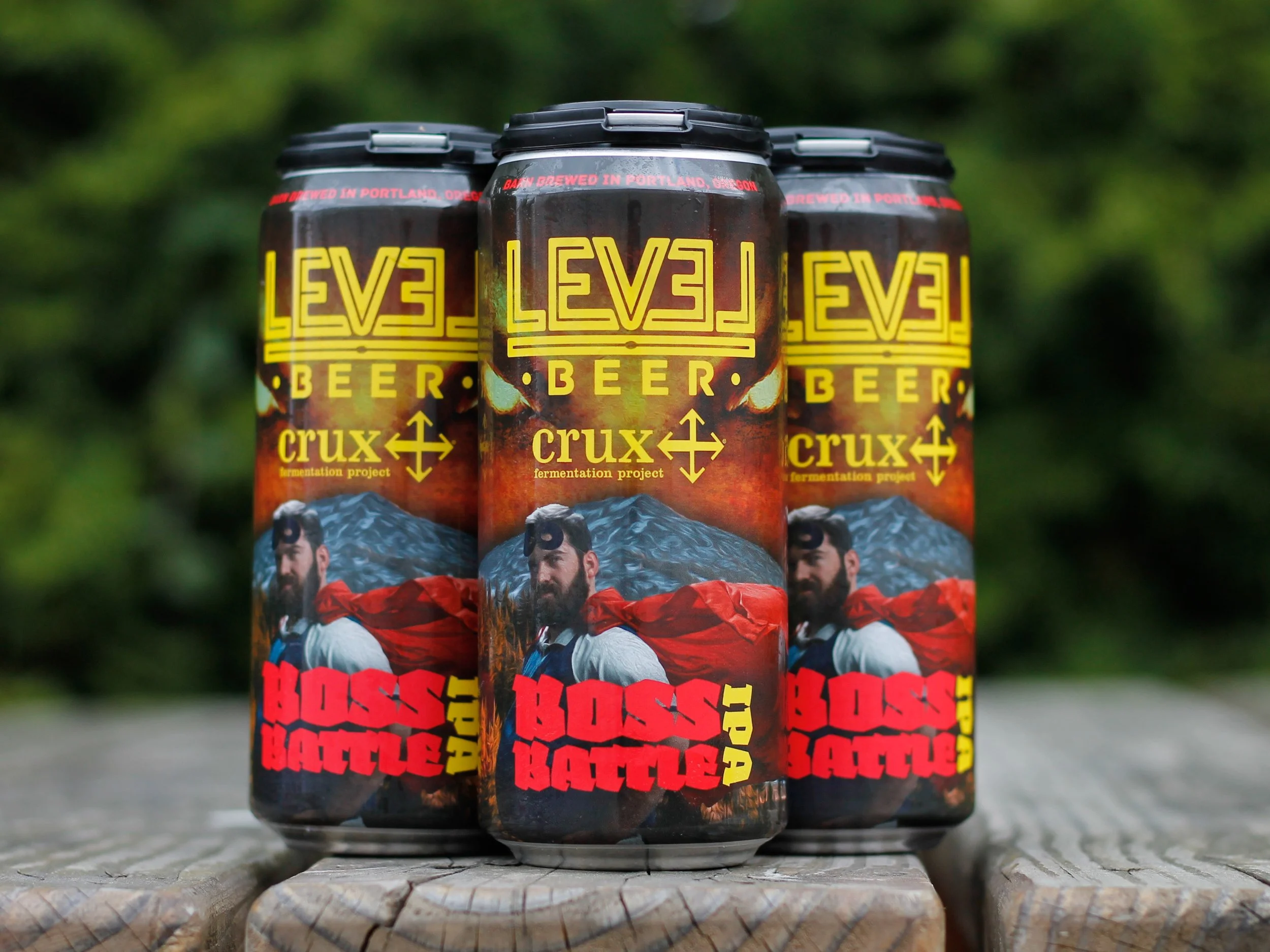 Level Beer v Crux Fermentation Project collaboration Boss Battle IPA