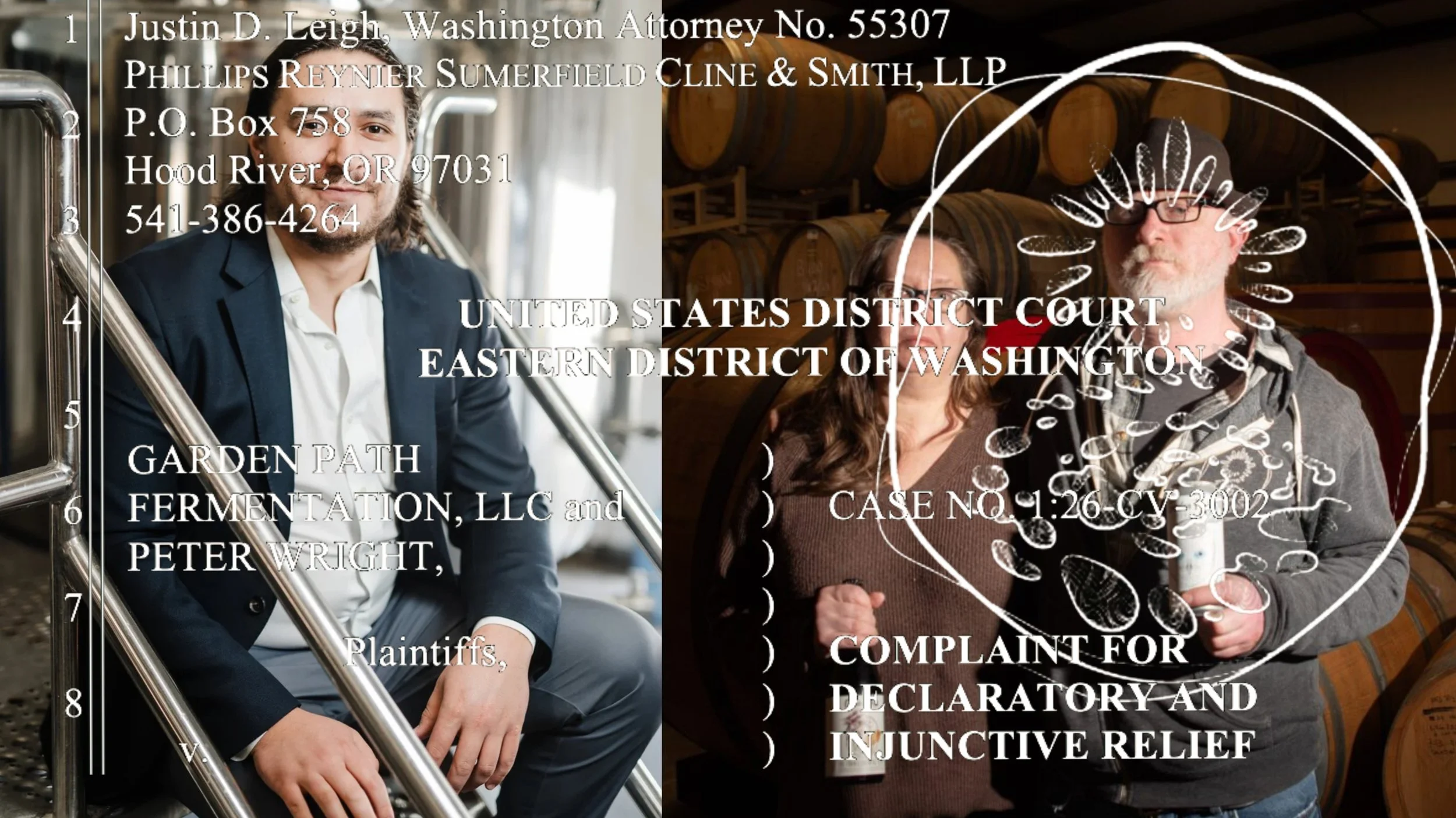 Washington Brewers Federal Lawsuit Challenges Rules on Labeling Cider, Mead &amp; Fruit Wine