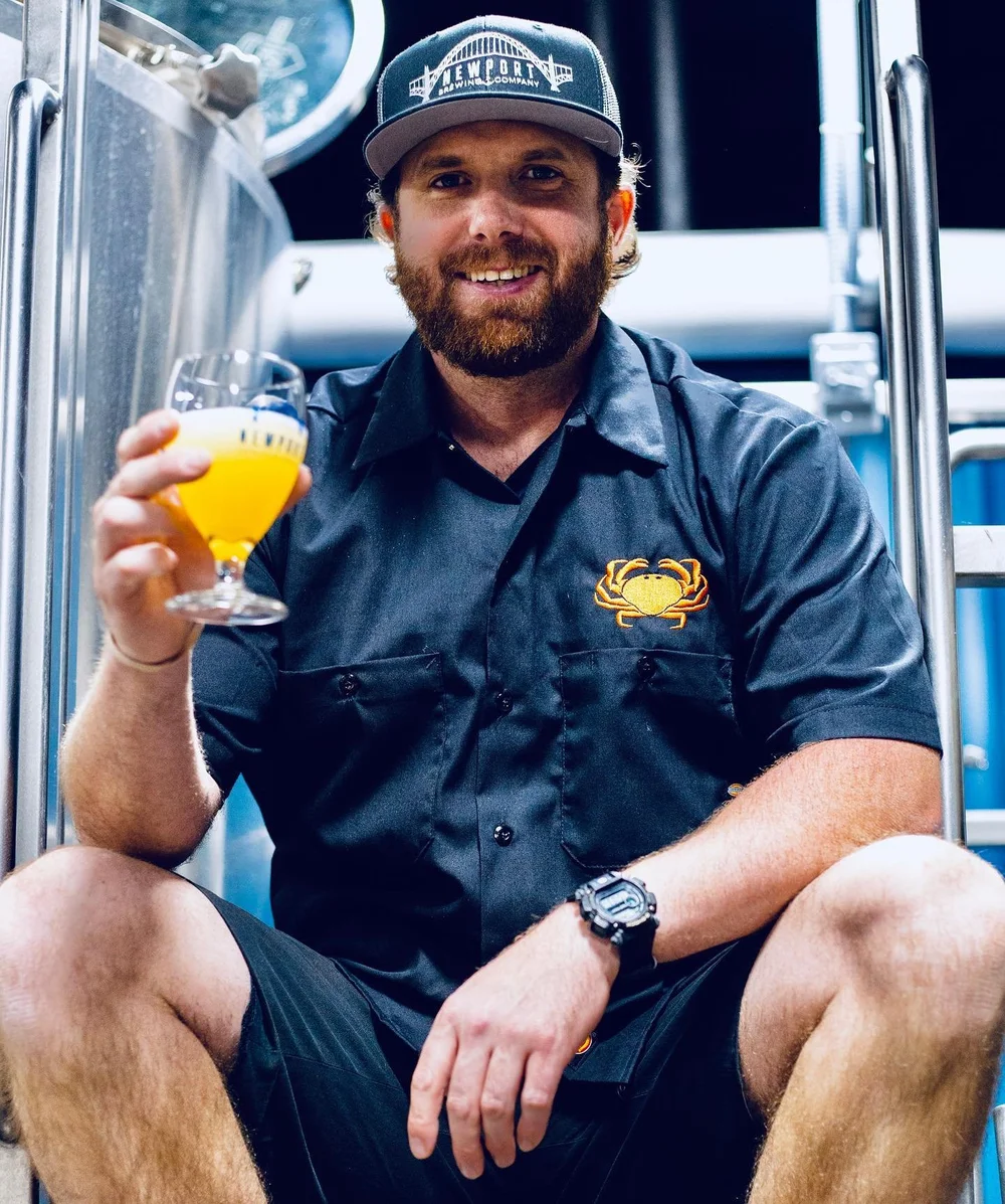 Newport Brewing owner Brodie Becksted