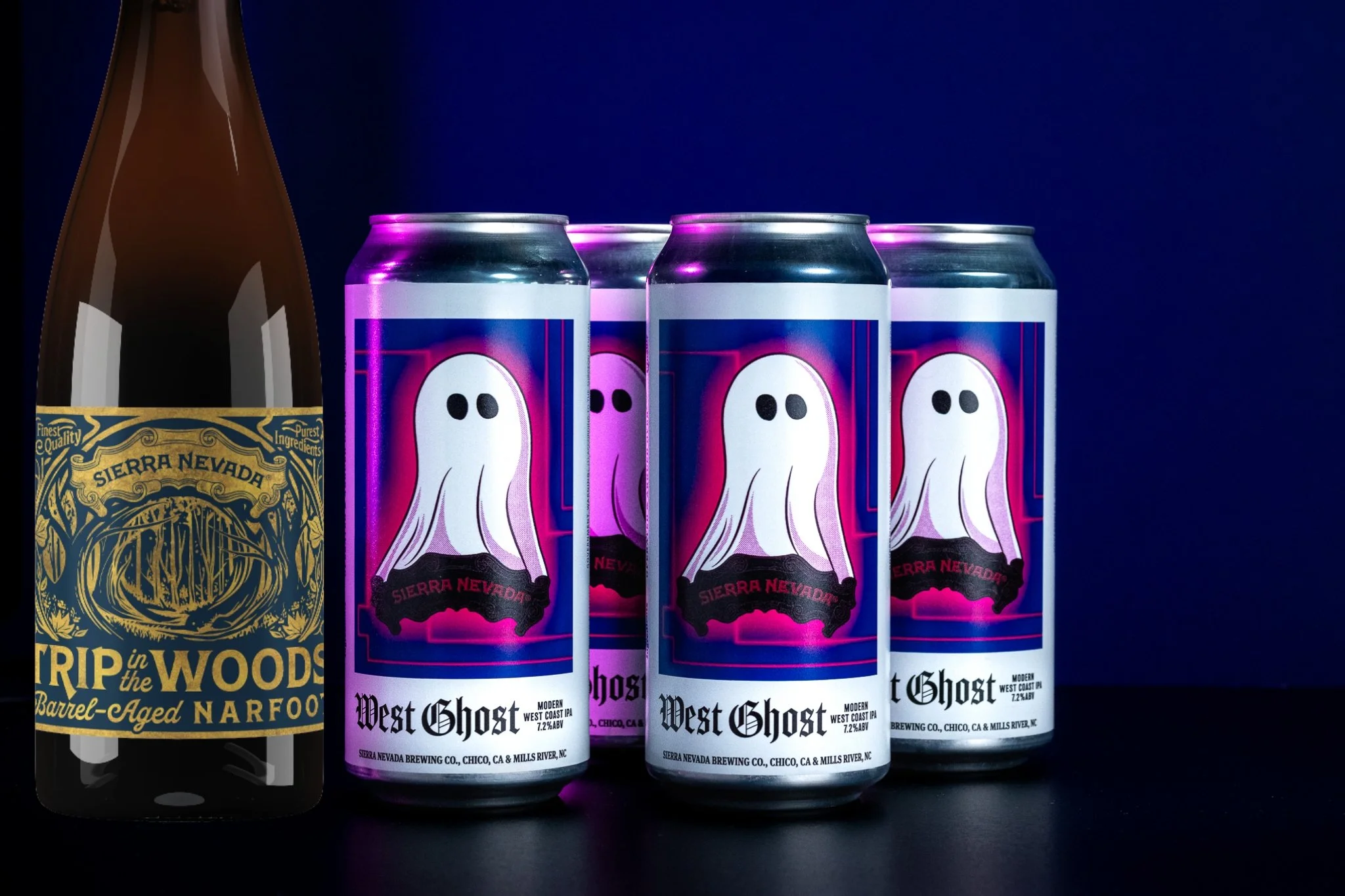 Sierra Nevada limited releases Bourbon Barrel-Aged Narfoot and West Ghost IPA