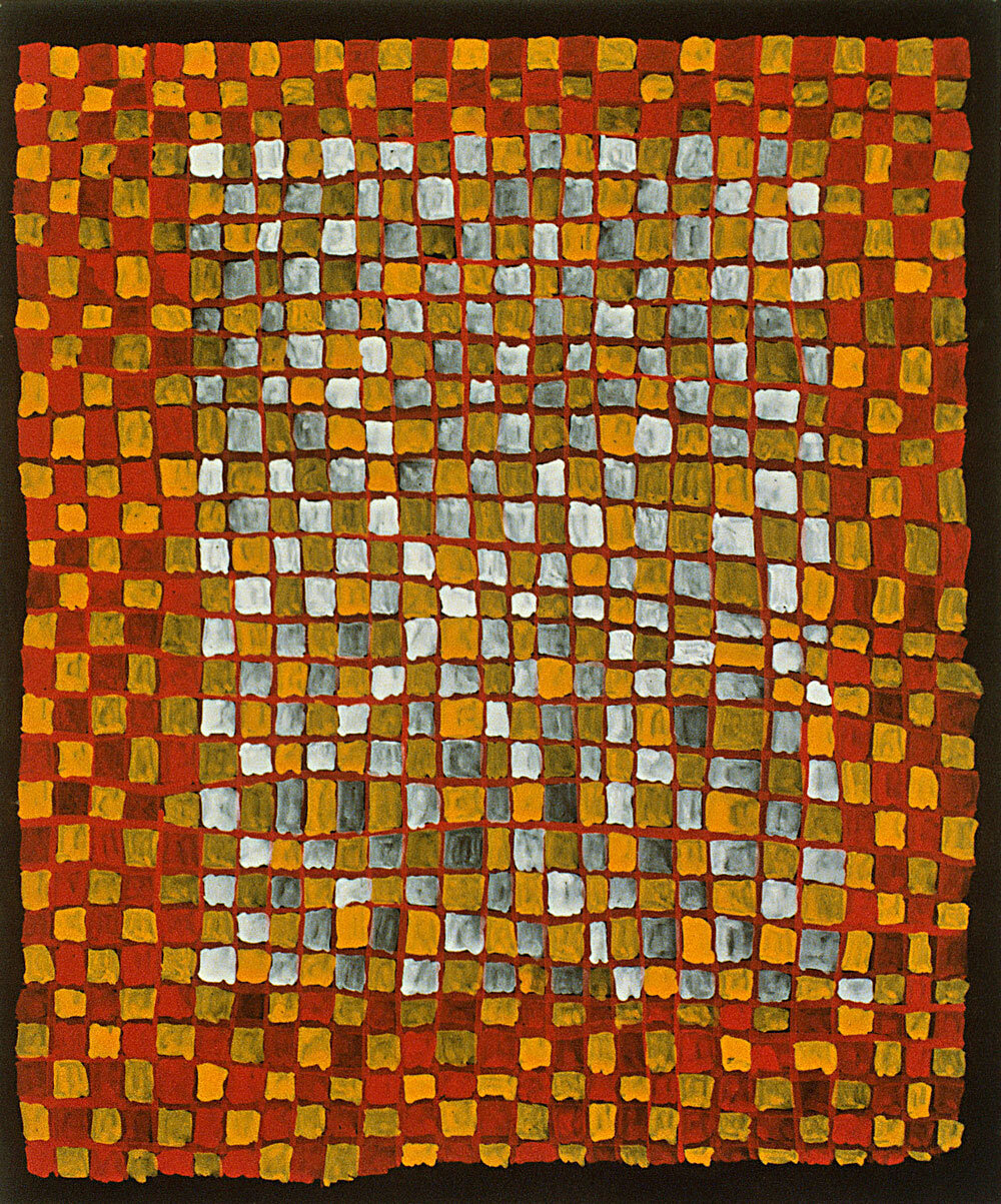   Study,  1978, gouache on paper, 17 x 14 inches 