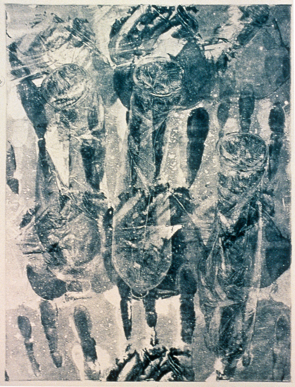   Overlay , 1994, monotype, 15 x 11 inches 