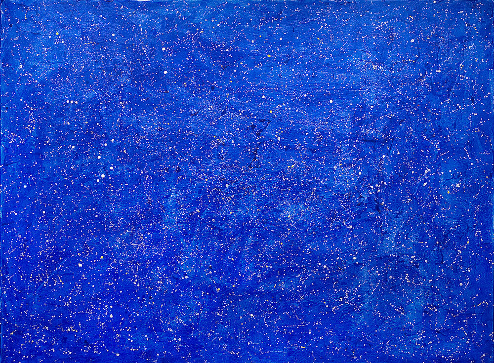   Without End,  2005, acrylic on canvas, 72 x 96 inches. Private Collection 