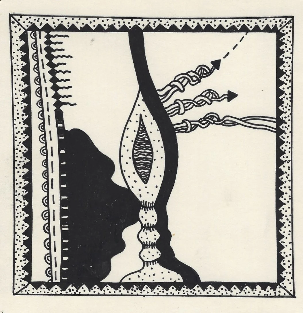   Felicia Shy , 1970-71, ink-on-paper cartoon panel, dimensions variable 