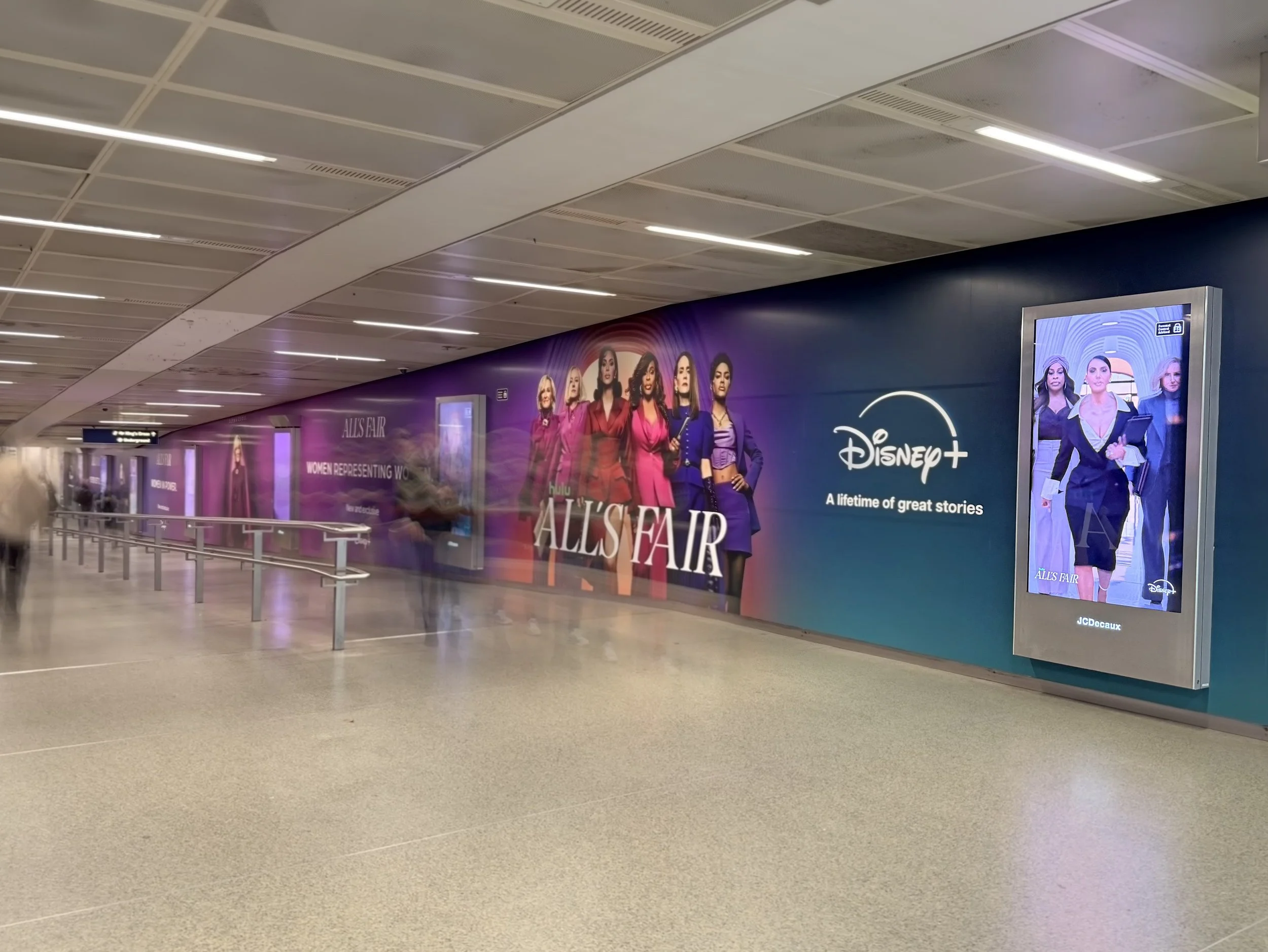 Alls Fair 50m Corridor Wrap - St Pancras