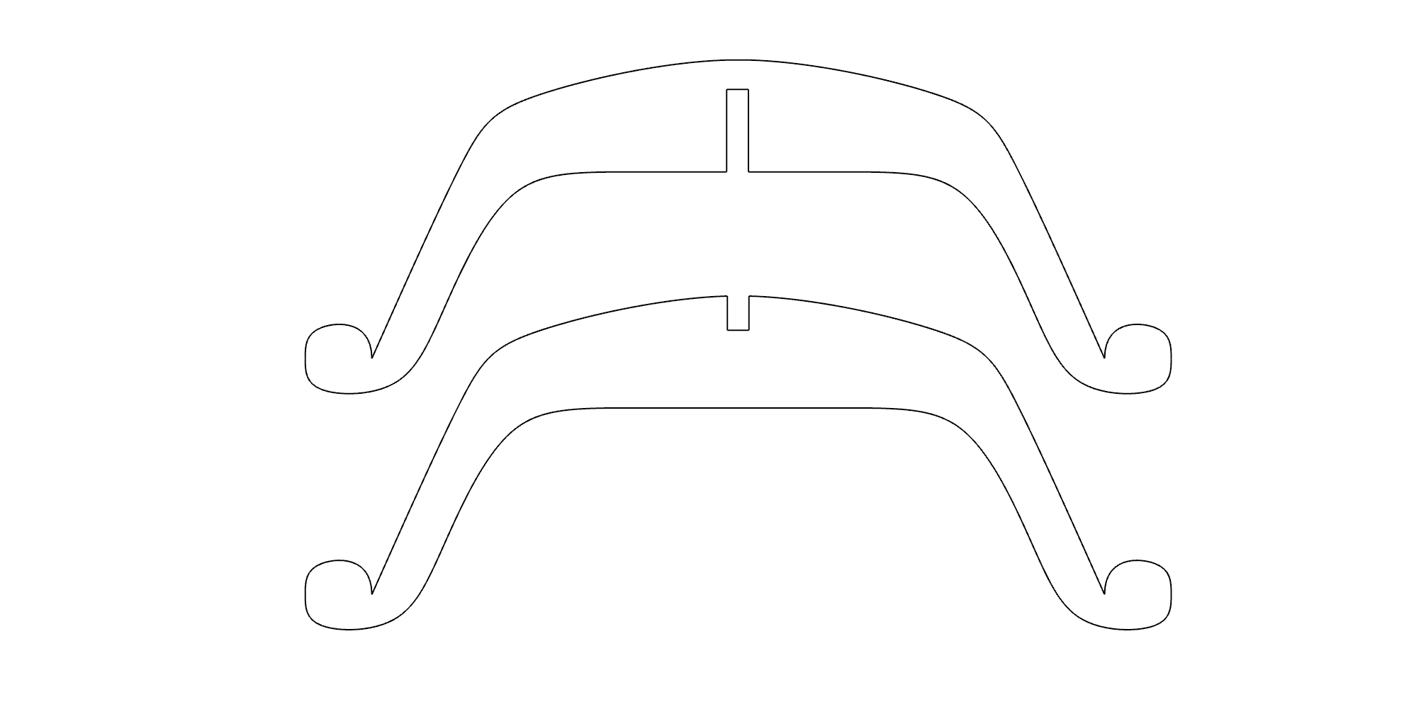 Digital leg design in Rhino