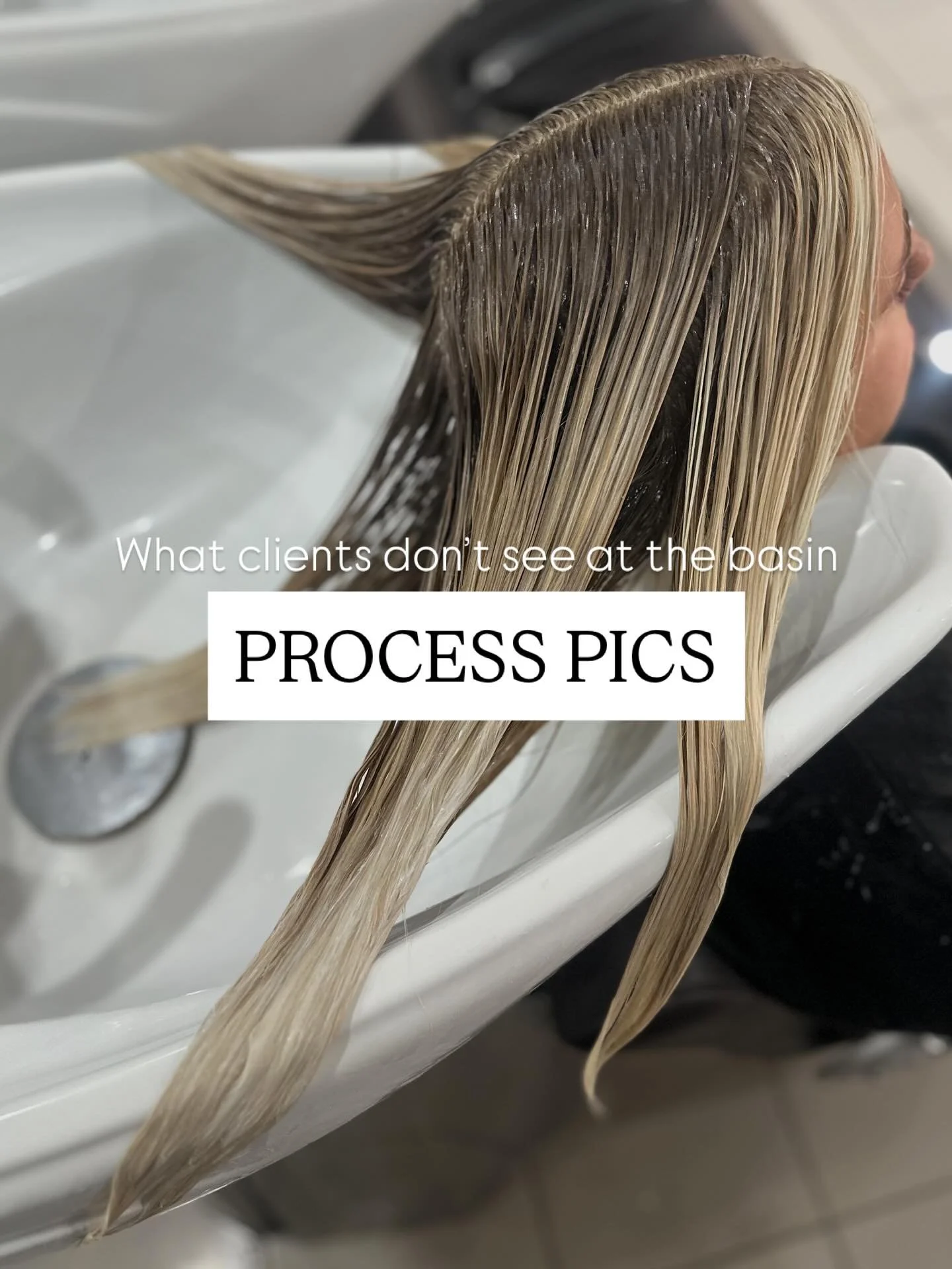What you don&rsquo;t see at the basin ➡️

The last slide 😍 when you have washed the hair and the colour looks like this&hellip; BEFORE ITS DRIED *chefs kiss 

Hairdressers how do you even describe that feeling to a client?!