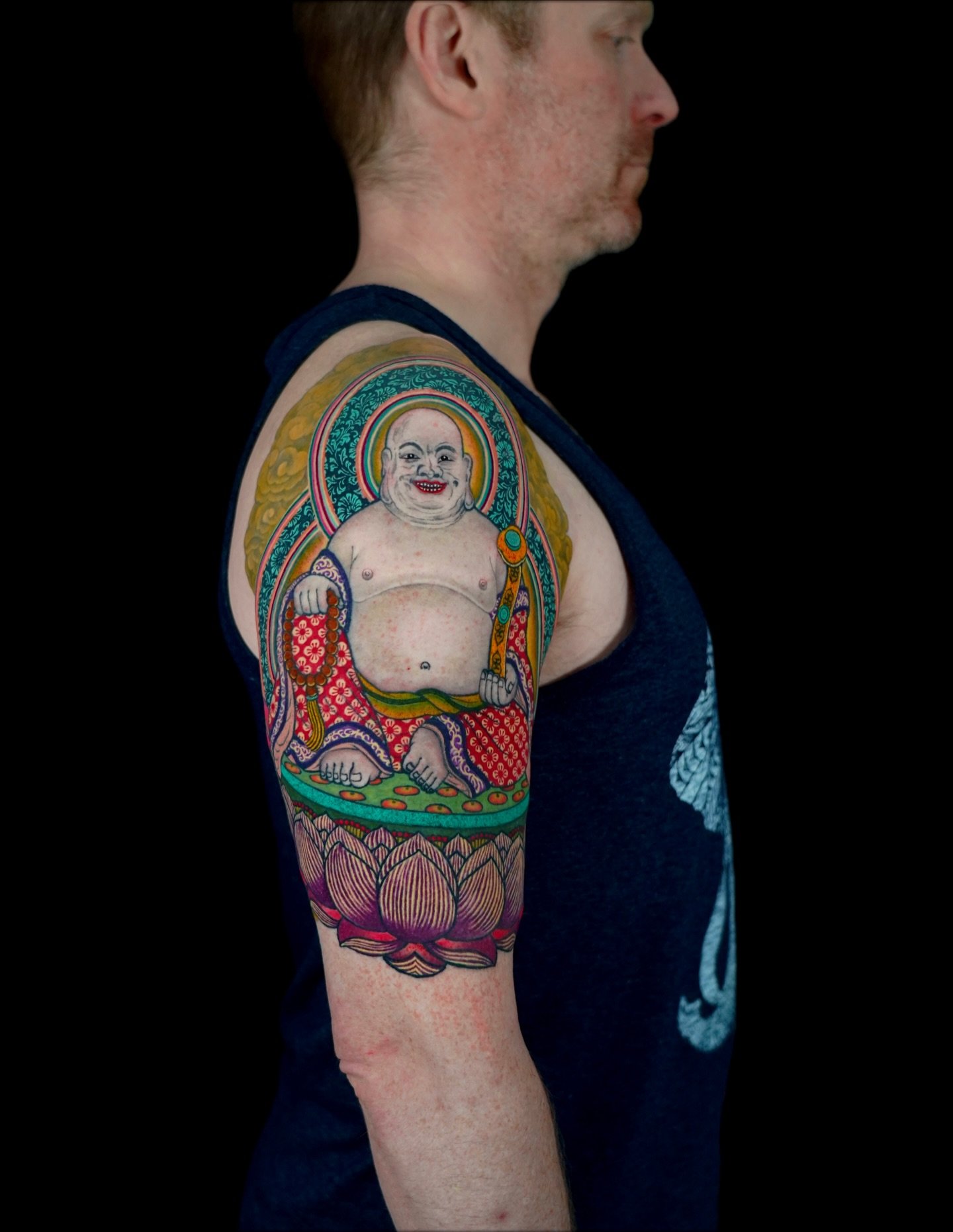 Sacred symbols and enduring strength. 🙏

Proud to share this Buddhist tattoo by Khan. As a dedicated Japanese tattoo artist in Toronto, Khan focuses on the deep storytelling and spiritual significance behind every piece.

Whether it&rsquo;s a full J