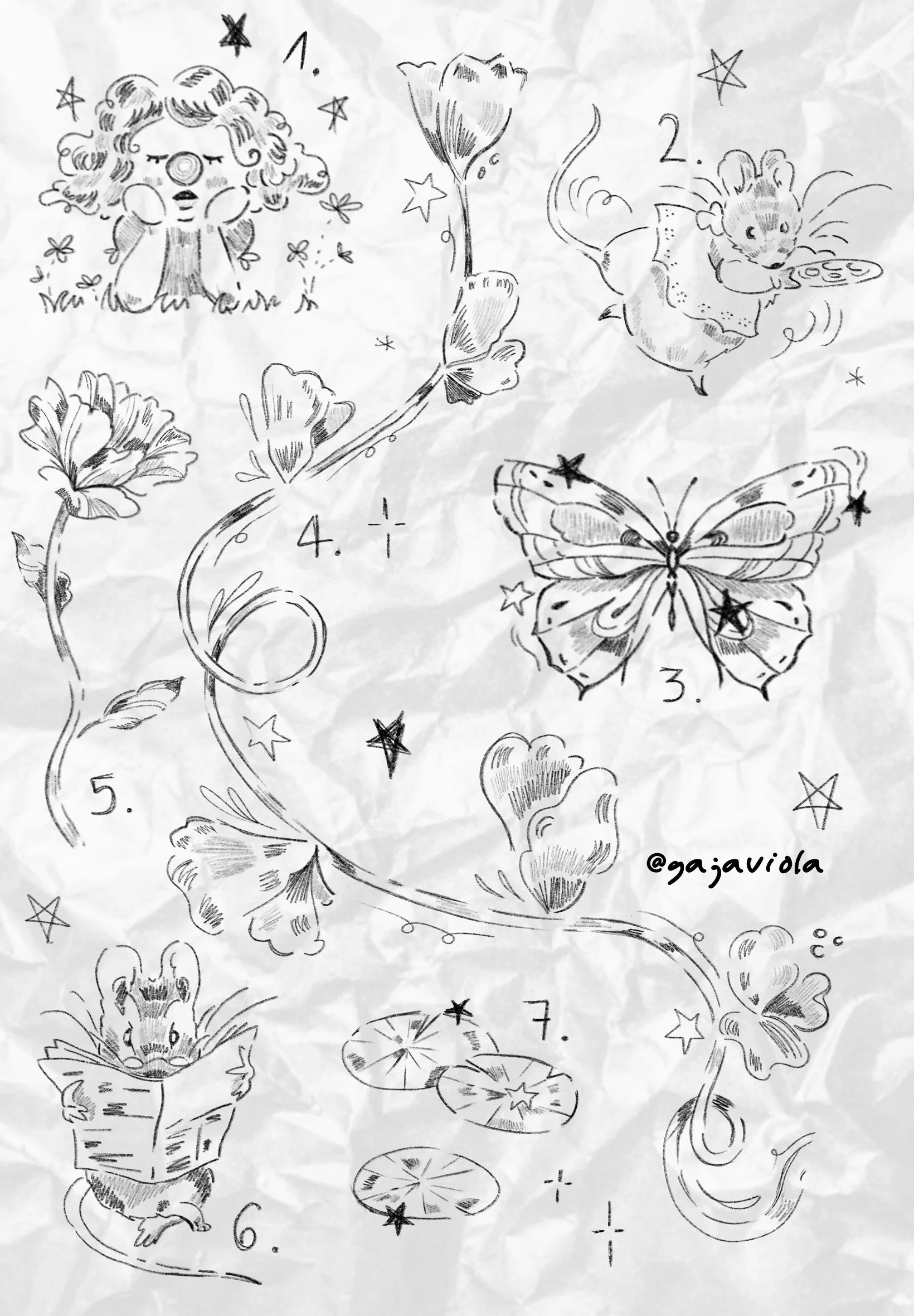 Doodle Dreams Series E