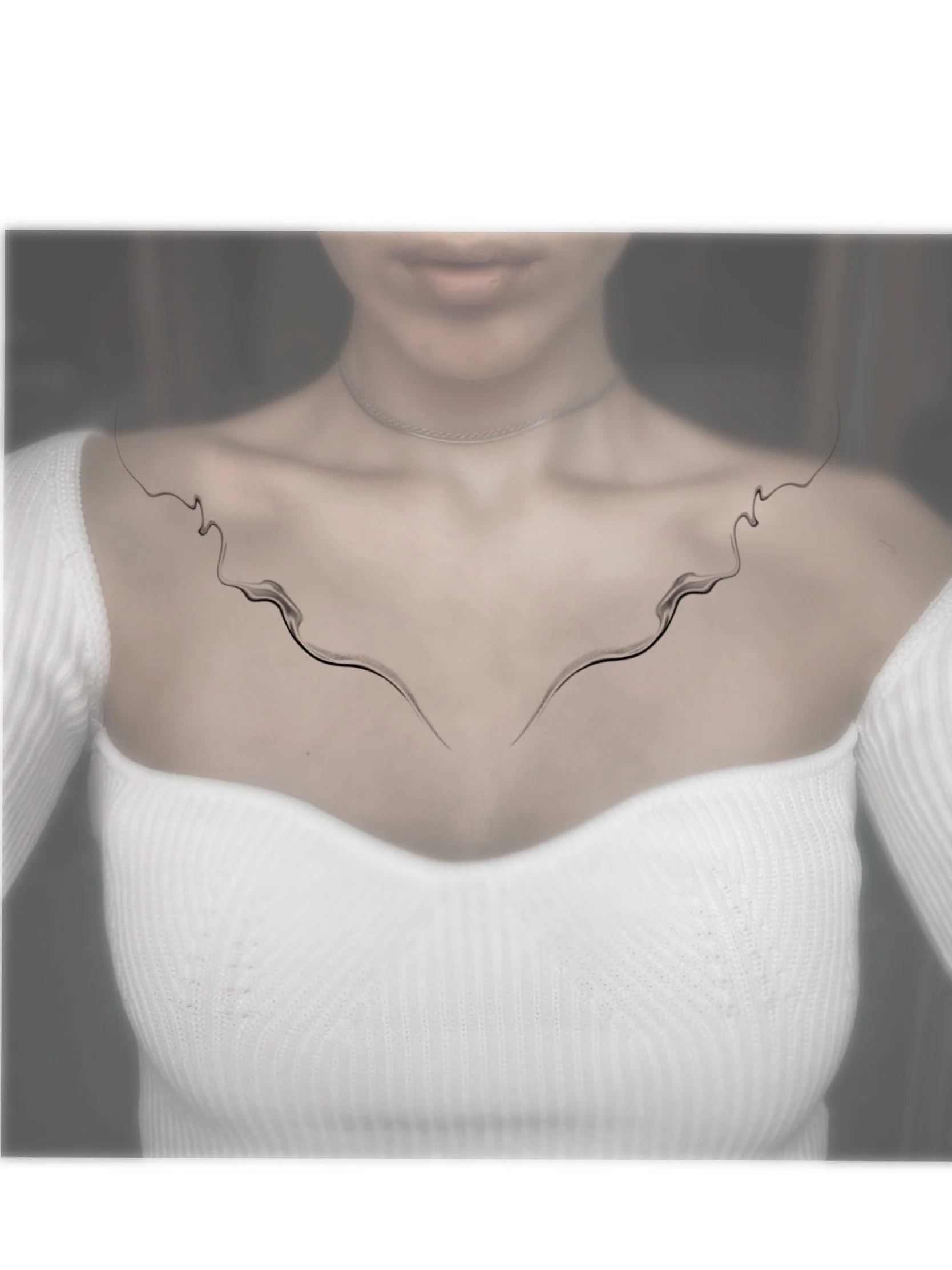 Abstract Smoke lines