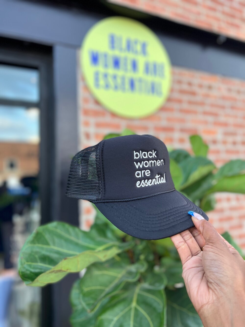 BWAE Trucker Hat — Black Women Are Essential