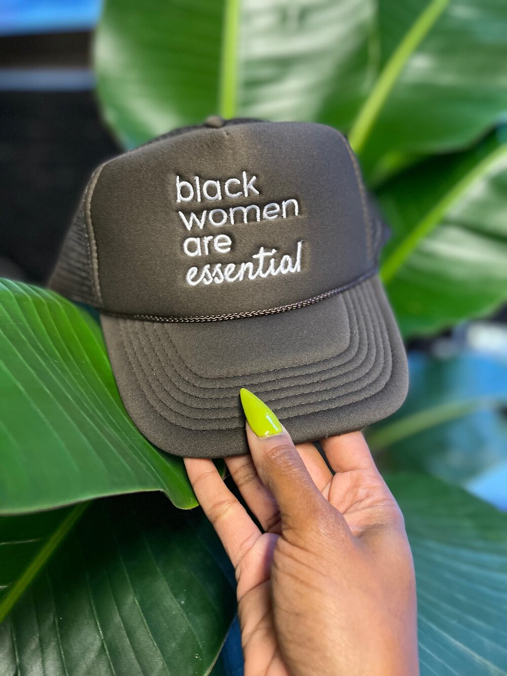 BWAE Trucker Hat — Black Women Are Essential
