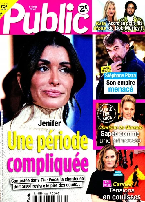 Couverture du magazine Public de mai mentionnant Marie-Claire Le Fevre facialiste et fondatrice de Maison Le Fevre