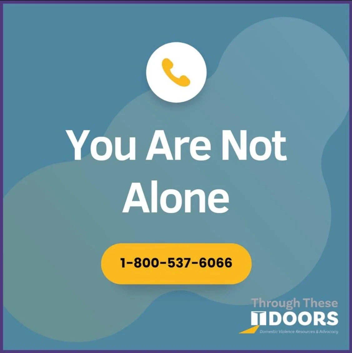 The amazing non-profit we are proudly supporting and uplifting this month is Through These Doors (@throughthesedoors207maine). 

&ldquo;In collaboration with local partners and all affected by abuse, Through These Doors creates innovative responses a