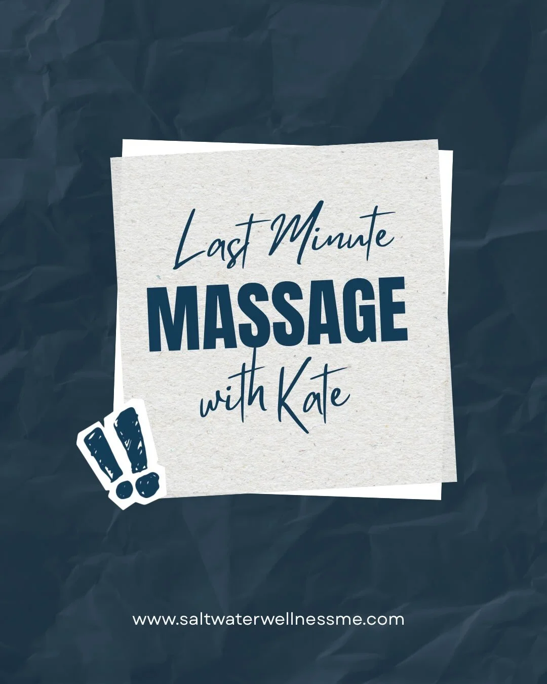 [Rare] opening for massage with Kate tomorrow at 11:30 or 2pm!

Sessions can be for therapeutic massage on the table or for Thai massage on the floor mat. 

This one&rsquo;s not available to book online, so send a text to 207-619-0980 or email us at 