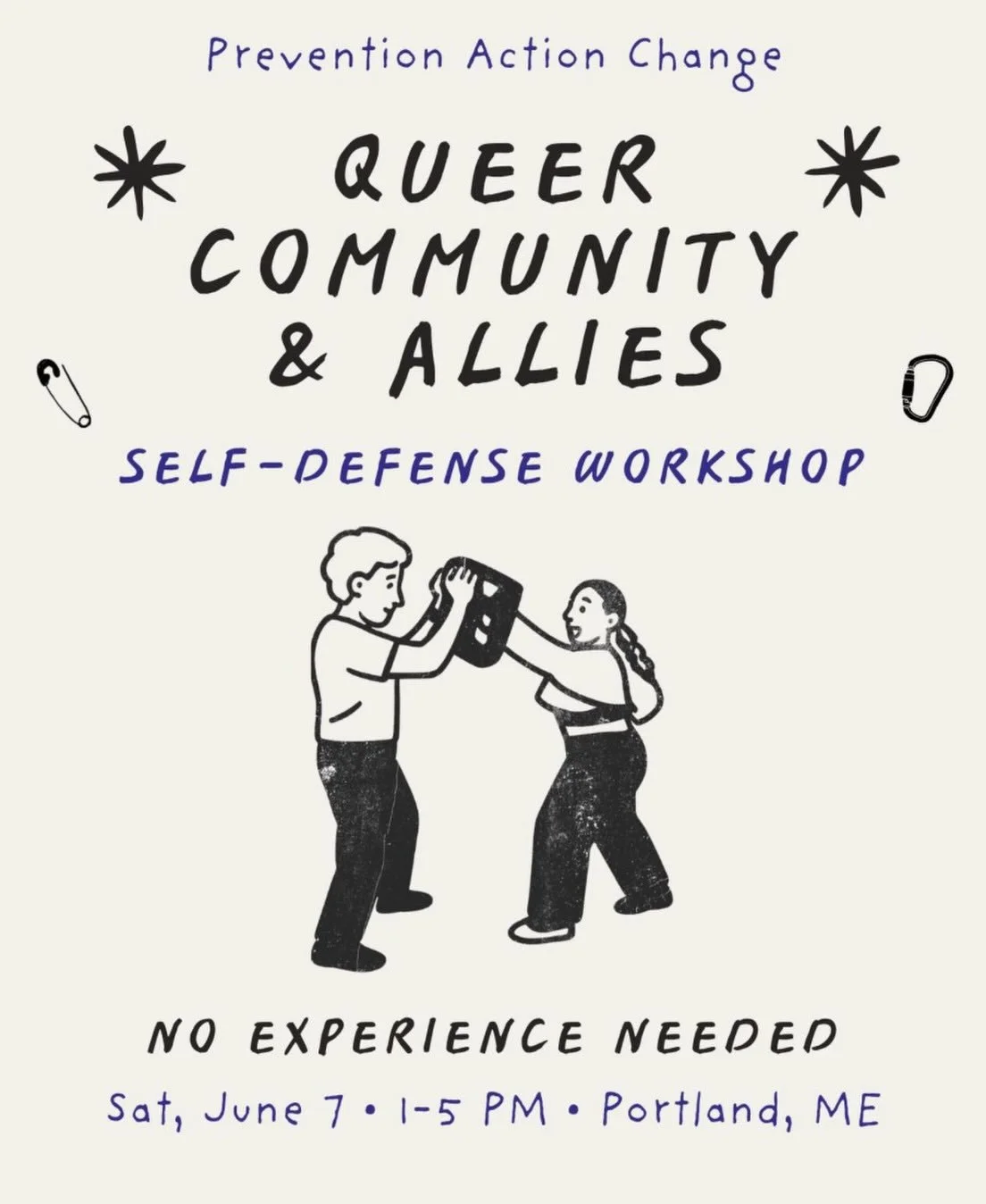 This month, we are donating to @pacmaine 

And tomorrow, they are hosting a Queer Community and Allies training from 1-5pm (must register for the location, within Portland). 

&ldquo;Prevention. Action. Change. works to counter harassment, assault, a