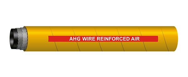 Yellow Wire Braided Air Hose