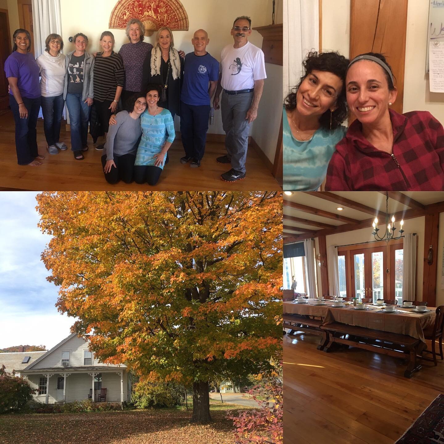 It&rsquo;s a while from now, but time flies. Pls join me and my amazing collaborator in Yoga and friendship, @gloriarodriguezgil for our annual Fall retreat to VT. retreat-2022 - October 14-16th in Brattleboro, VT! Link in Bio