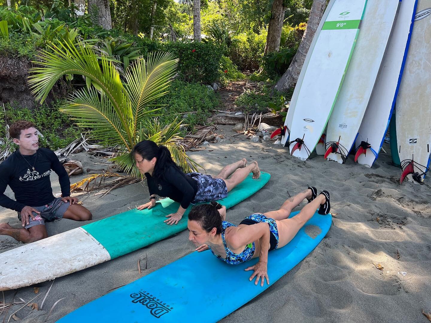 Post Costa Rica bliss is following me. Come join my surf inspired slow flow class - subbing @the_corner_studio_yoga Saturday May 6th 12-1pm #surfsup #slowflow #bostonyoga @yogawithshireen photo cred: @nikkivilella Thabks for capturing the moment!