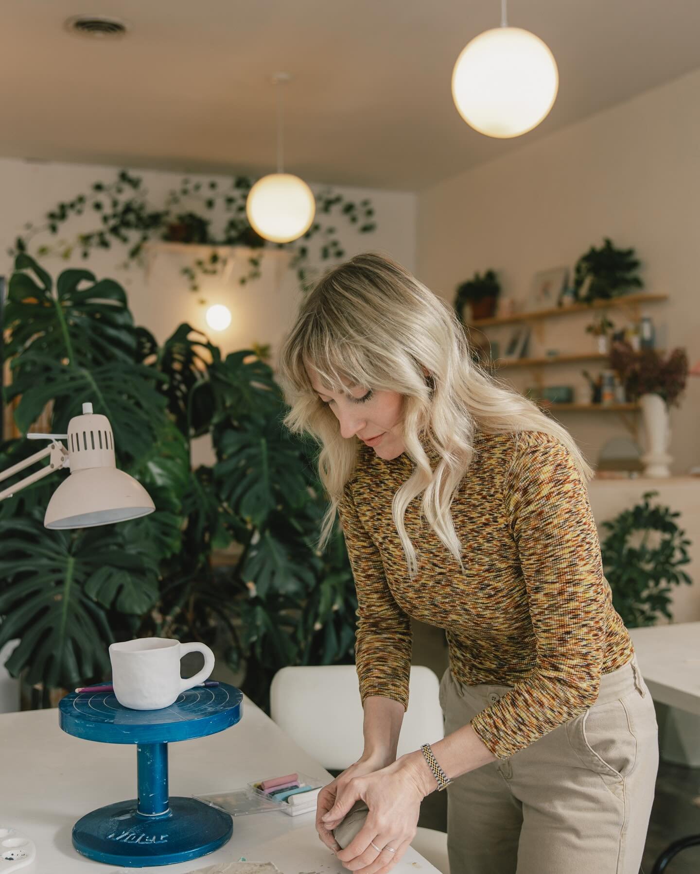 If you&rsquo;ve been to my studio, you know it&rsquo;s quite PLANTASTIC (not sorry). And what better combo of my tactile, earthly passions than a workshop all about making planters for your green bbs? I know my little rainforest is half the appeal of