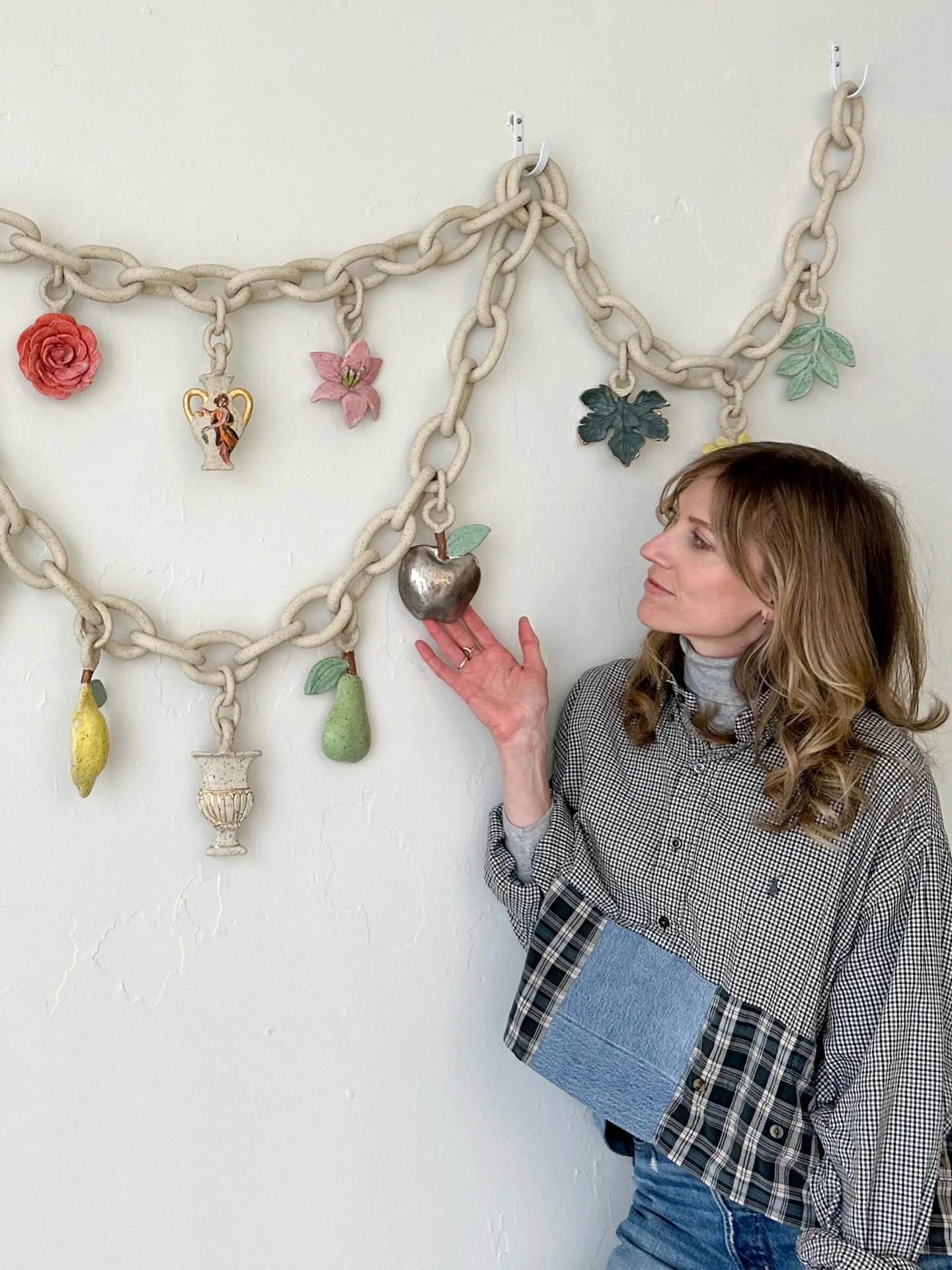 Come see the fruits of our labor this week at @ceramics_x_fiber !! Opening Tuesday-Sat 9-5pm and  I will be at the reception this Friday 6-9pm if you want to bring me and @kaiti.mcginn flowers.. But be warned, she might turn the petals in to dye for 