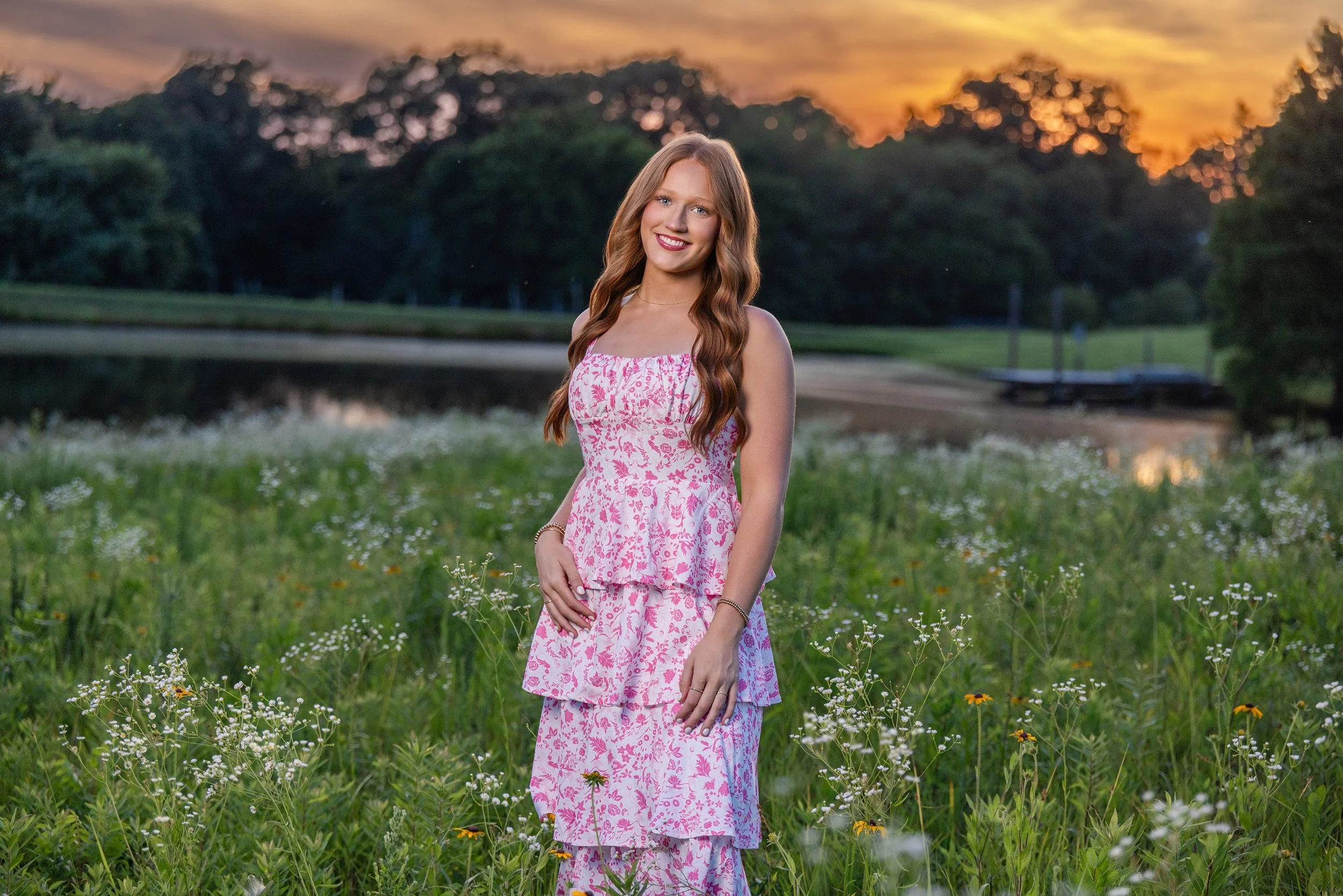field/flowers/senior/Cara Hill Photography