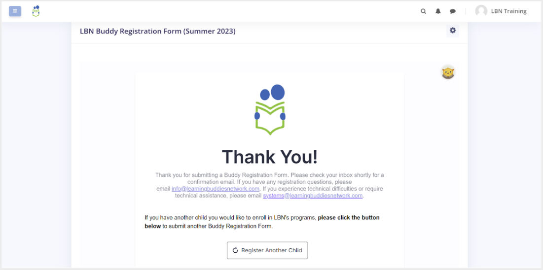 How To Sign Up — Learning Buddies Network