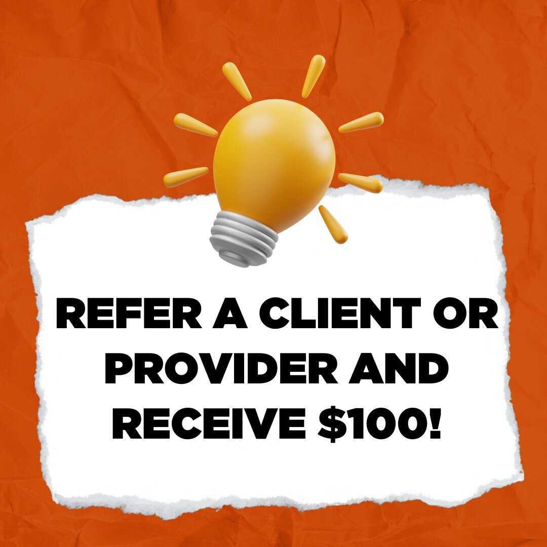 Your referrals mean the world to us and we want to thank you! Snag your $100 referral bonus when you refer a client or provider!

Give us a call us at 623.776.9351!

#directcarestaff #jobswithspecialneeds #directcareprovider #directcareproviders #dir