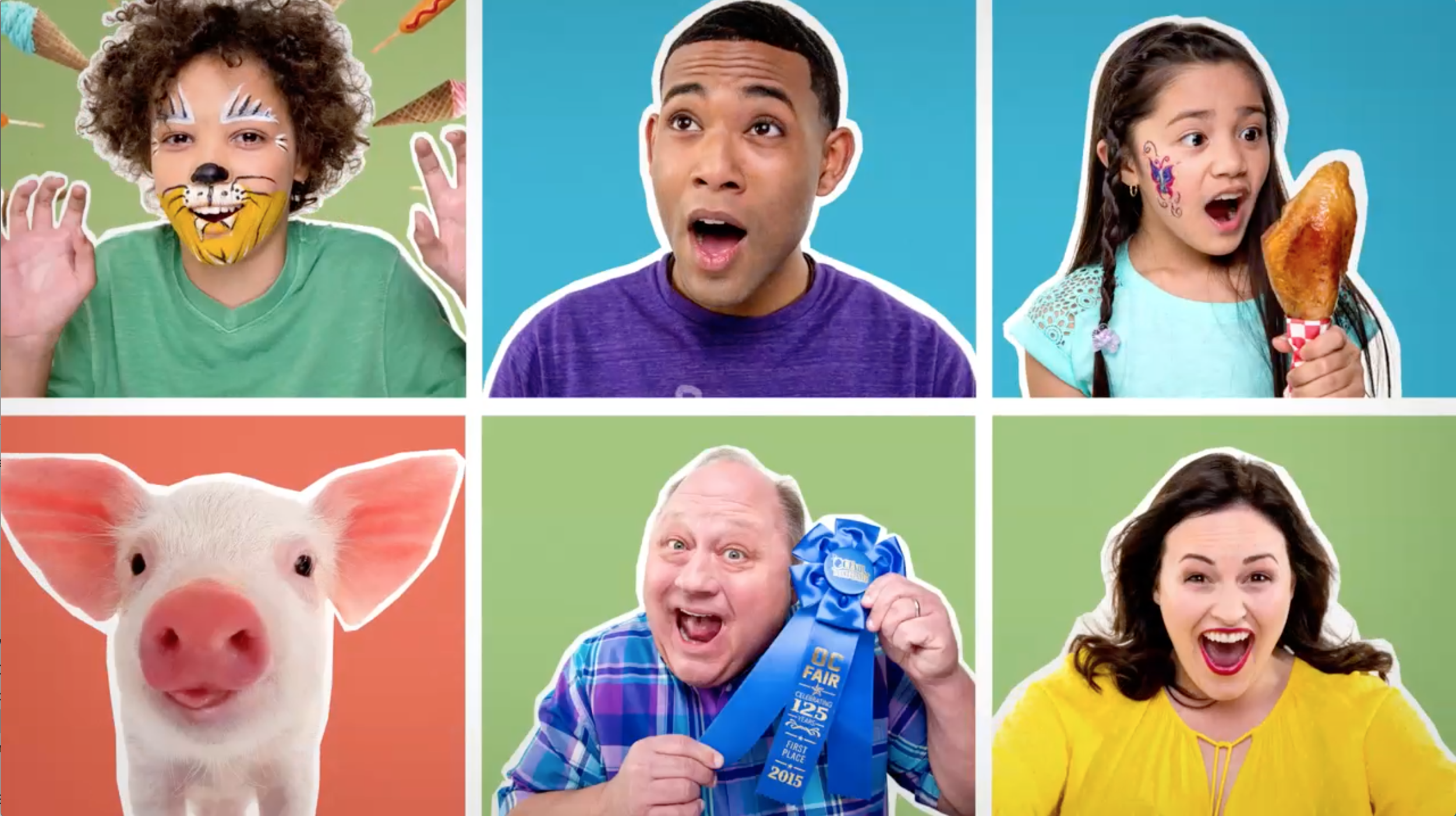 Commercial for OC Fair - Creative Direction by Imaginary Forces, Collaboration with Dan Kanes