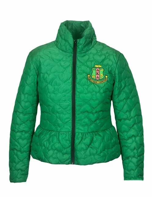 My Heart Belongs To AKA Peplum Green (S, M)