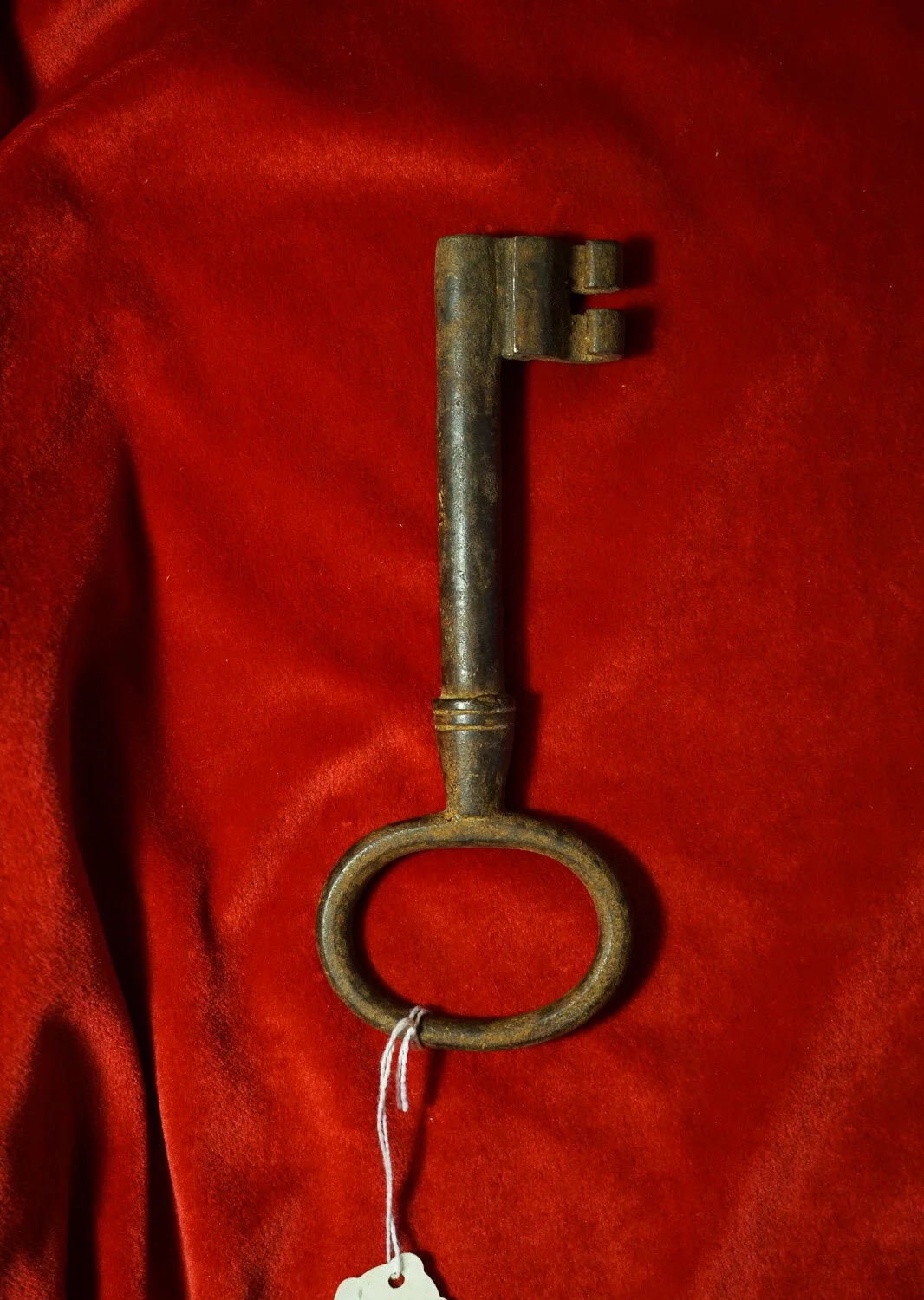 Large Colonial Era Iron Key — Old West Collector