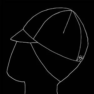 'CYO' plain organic cotton winter cycle cap