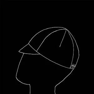 Child's 'CYO' plain organic cotton cycle cap