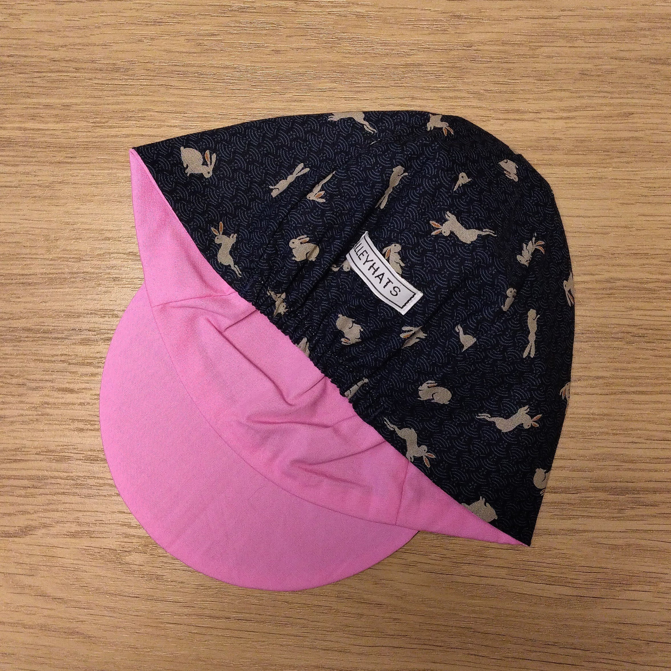 navy white rabbit child pink.jpg